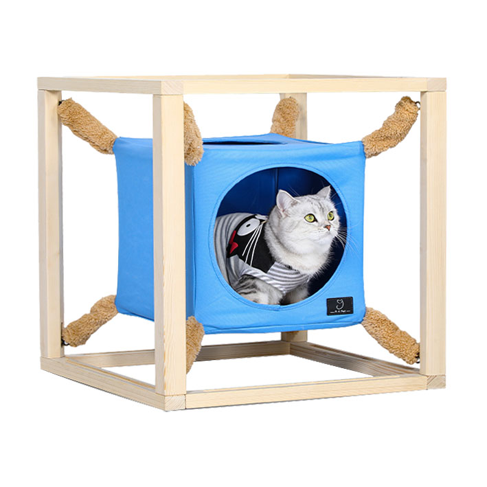 A4pet Katzenhöhle Jumpy, blau