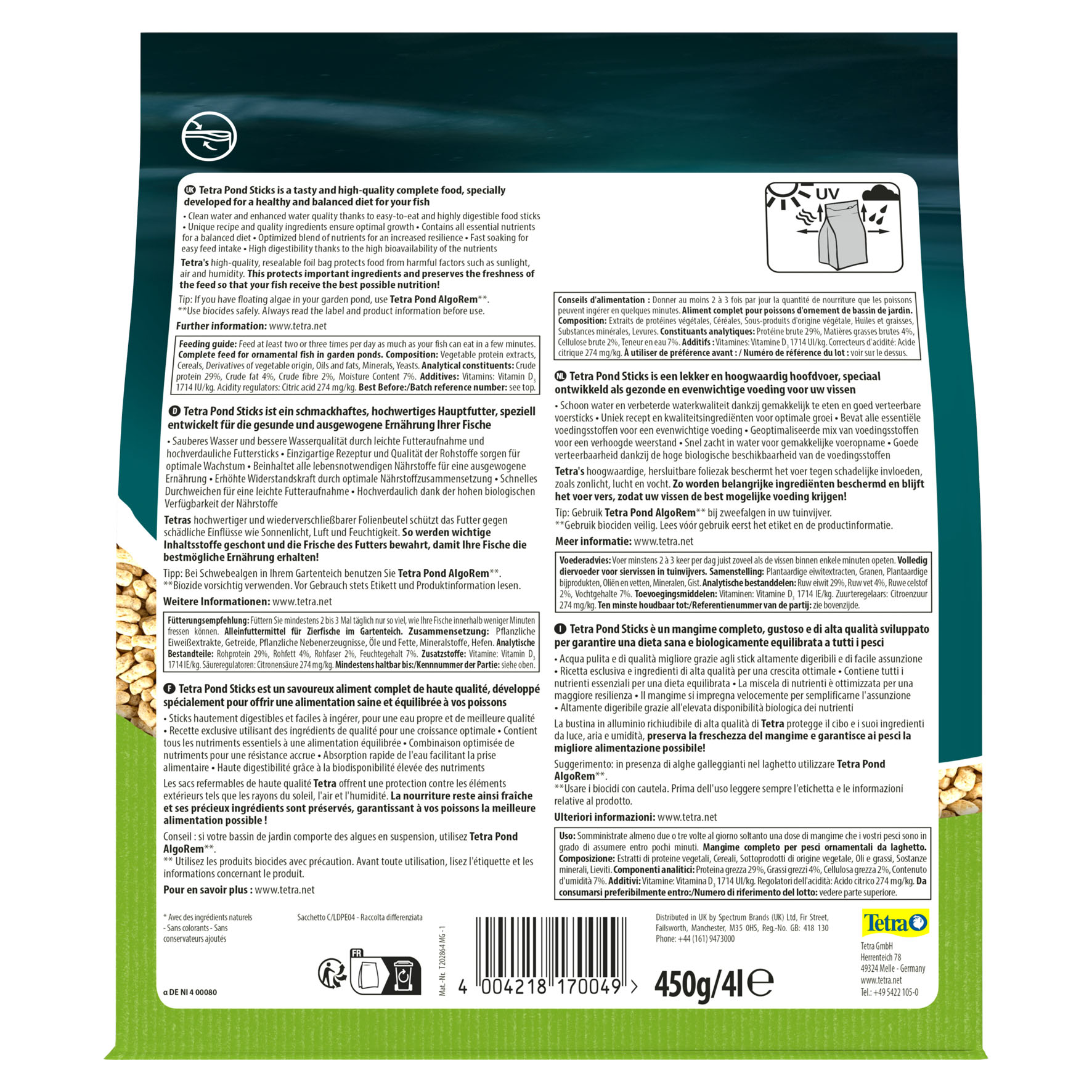 TetraPond Sticks TetraPond Sticks