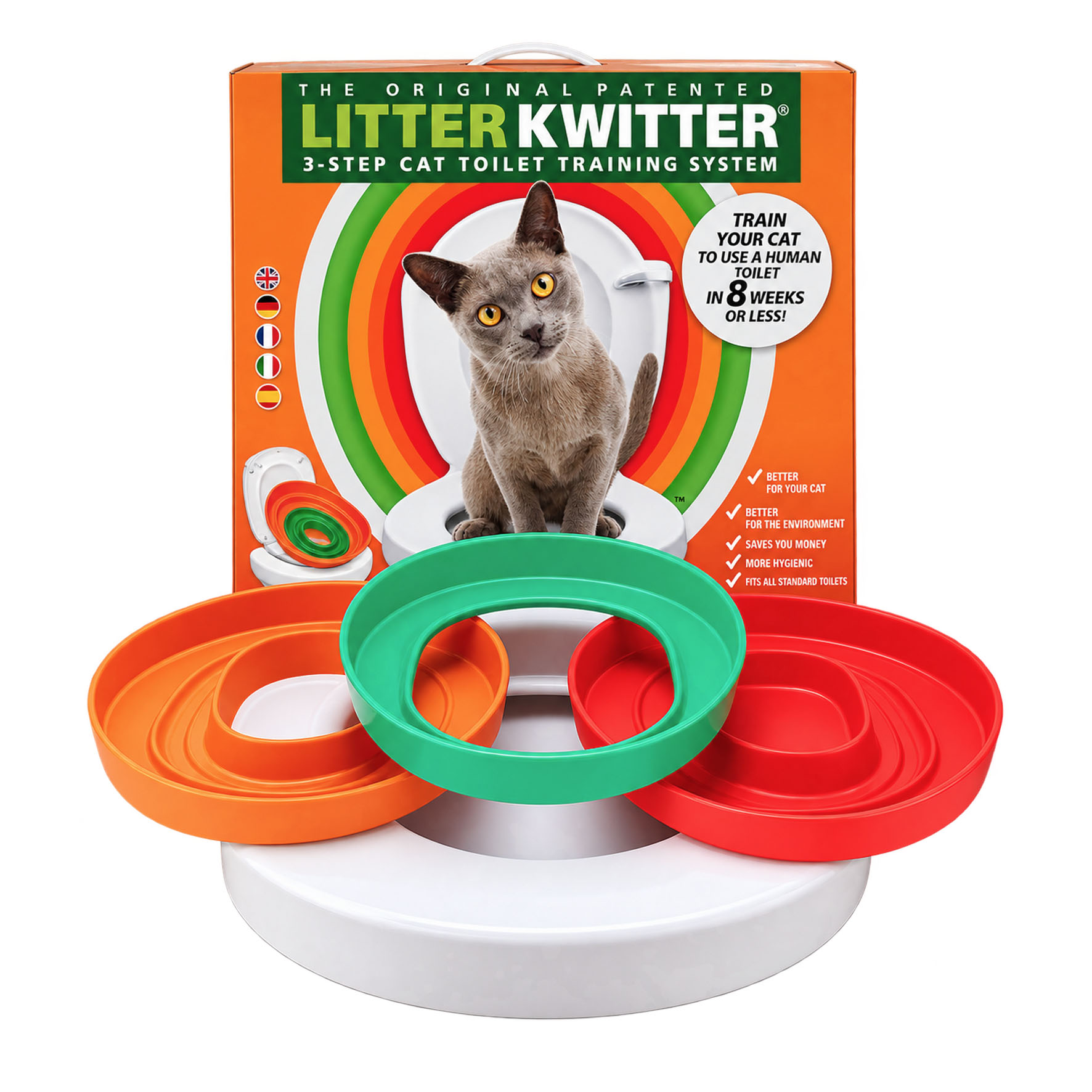 Litter Kwitter - Kit d'apprentissage de la propreté pour chat