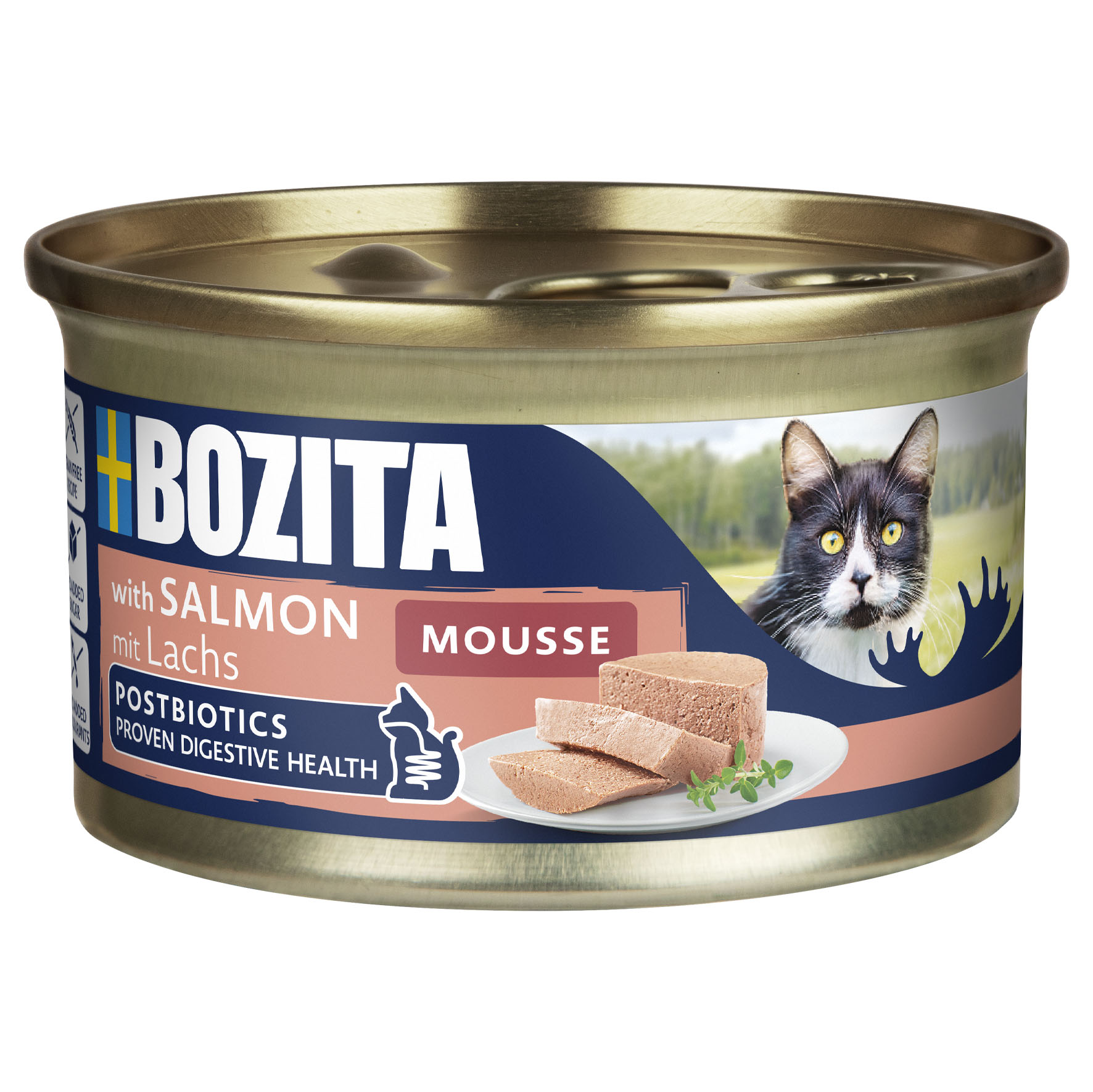 Bozita Mousse MSC mit Lachs, 85g