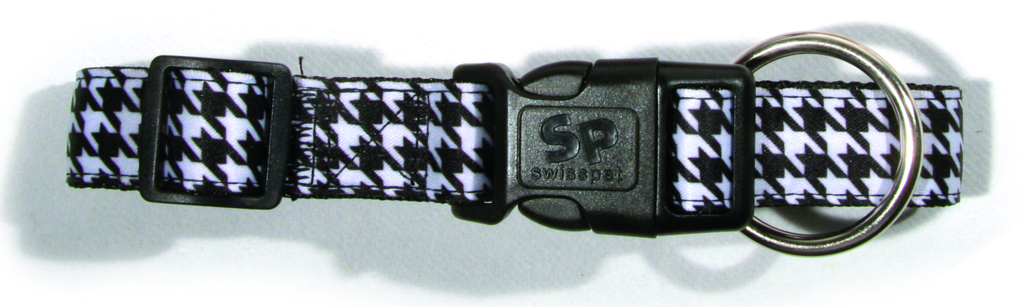 TrendLine Collier Trinity, noir/blanc, 25mm/40-65cm