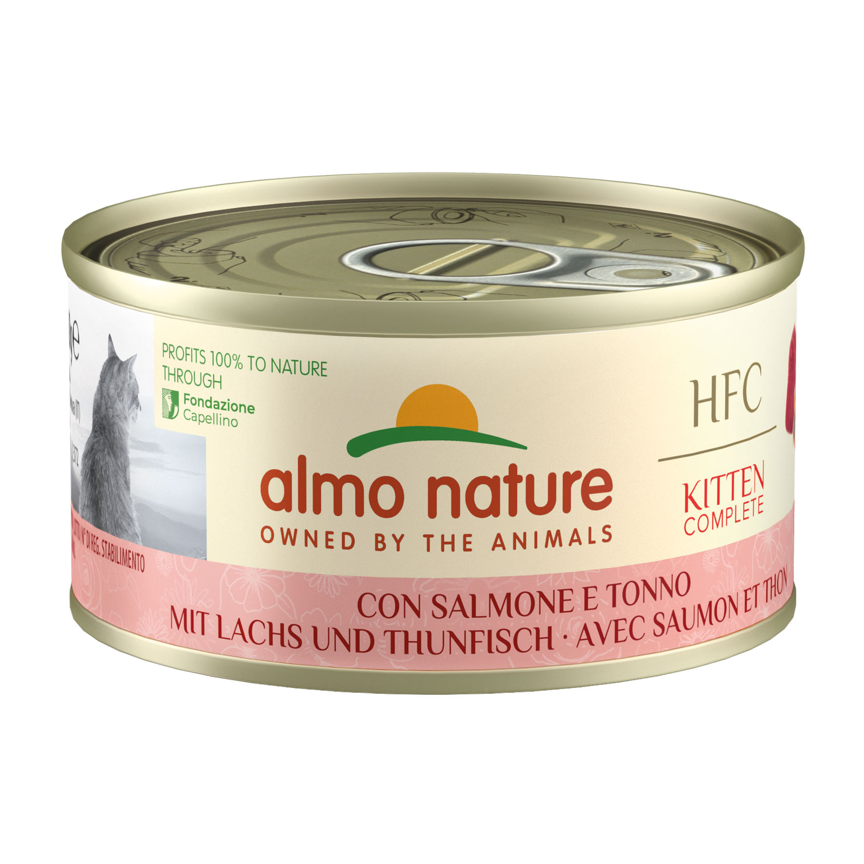 Almo HFC Complete Kitten Lachs&Thunf, 70g