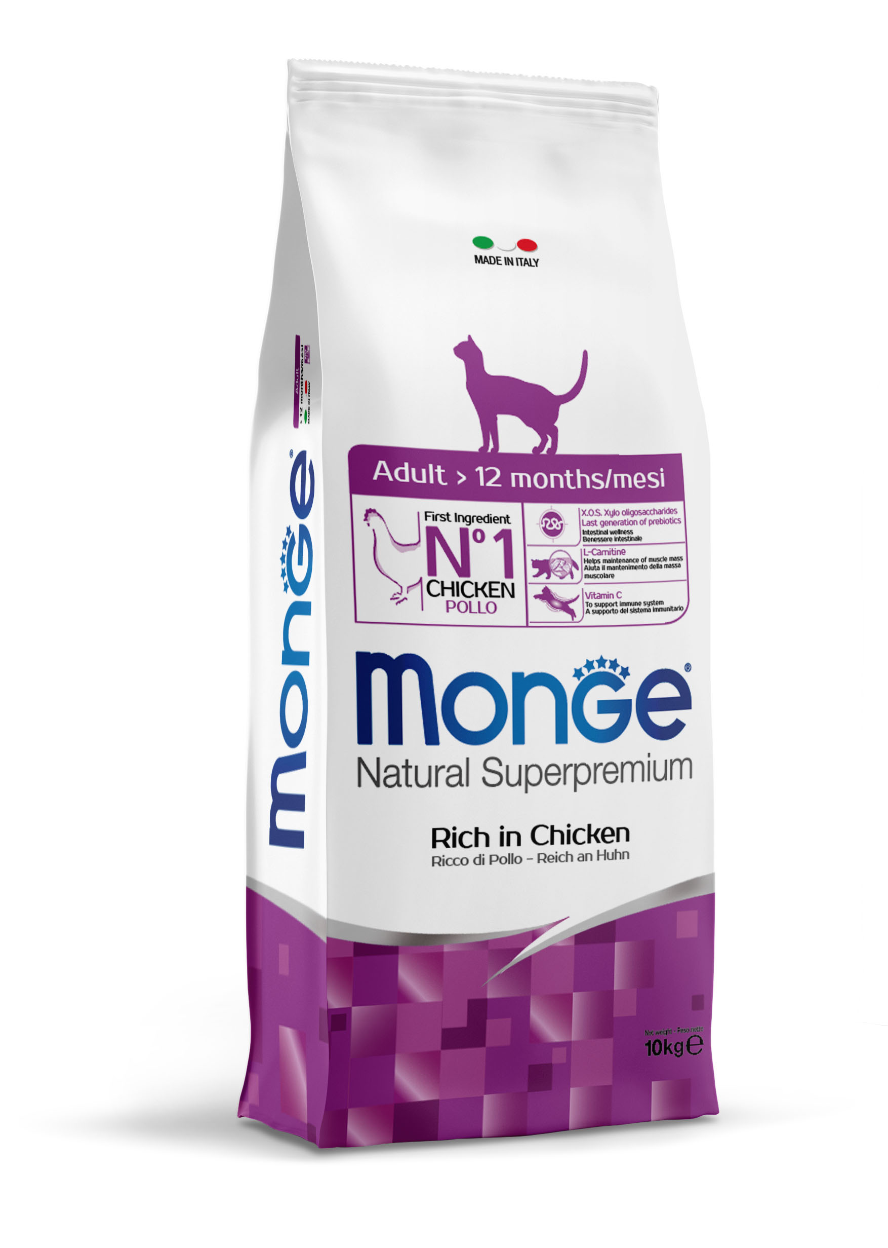 Chat Monge poulet adulte, 10kg Chat Monge poulet adulte, 10kg