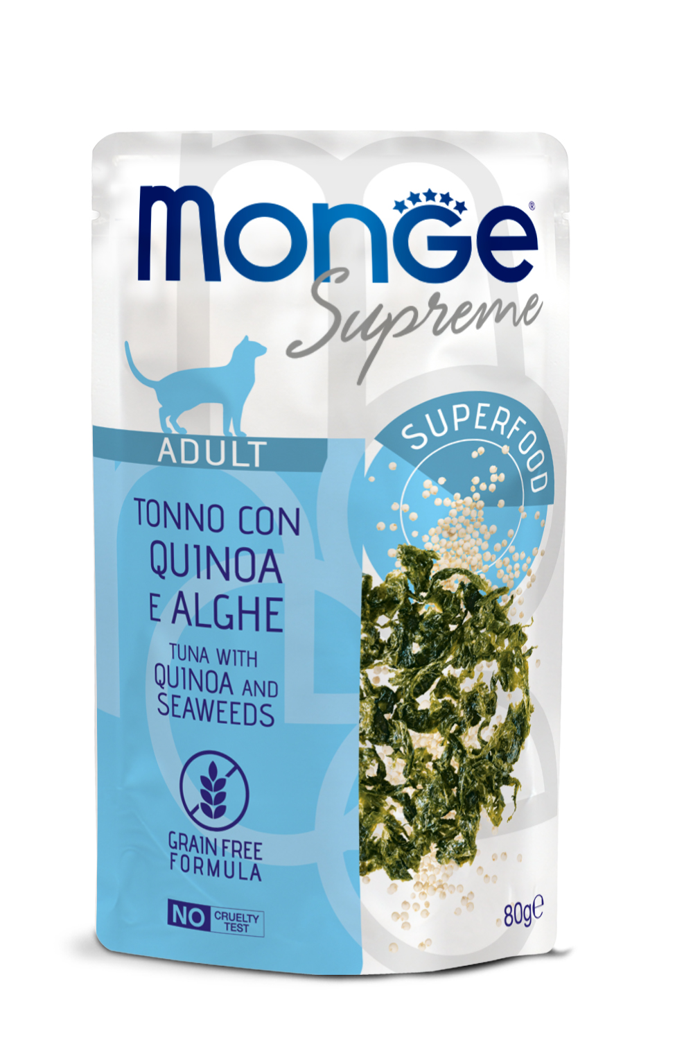 Monge Supreme sachet Adult Thunfisch mit Quinoa und Seetang, 80g