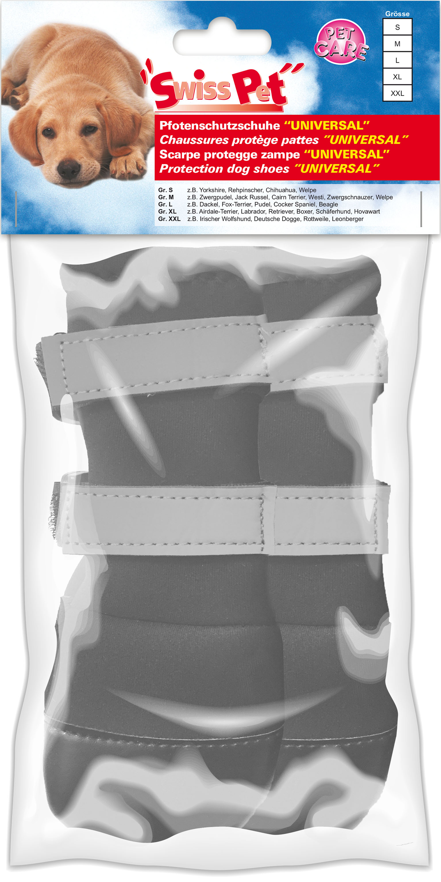 swisspet Pfotenschutzschuhe UNIVERSAL