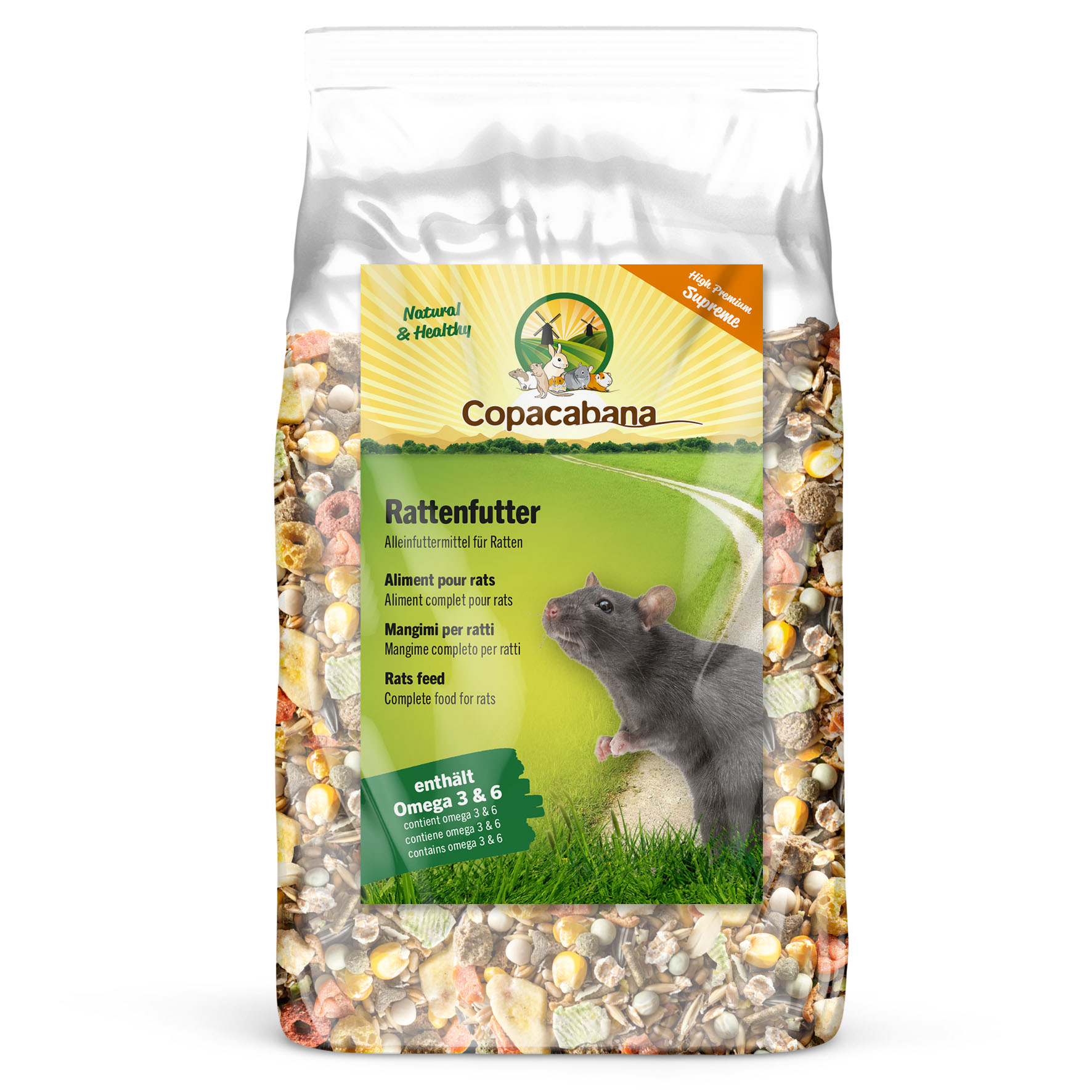 Copacabana Rattenfutter Supreme, 750g Copacabana Rattenfutter Supreme, 750g