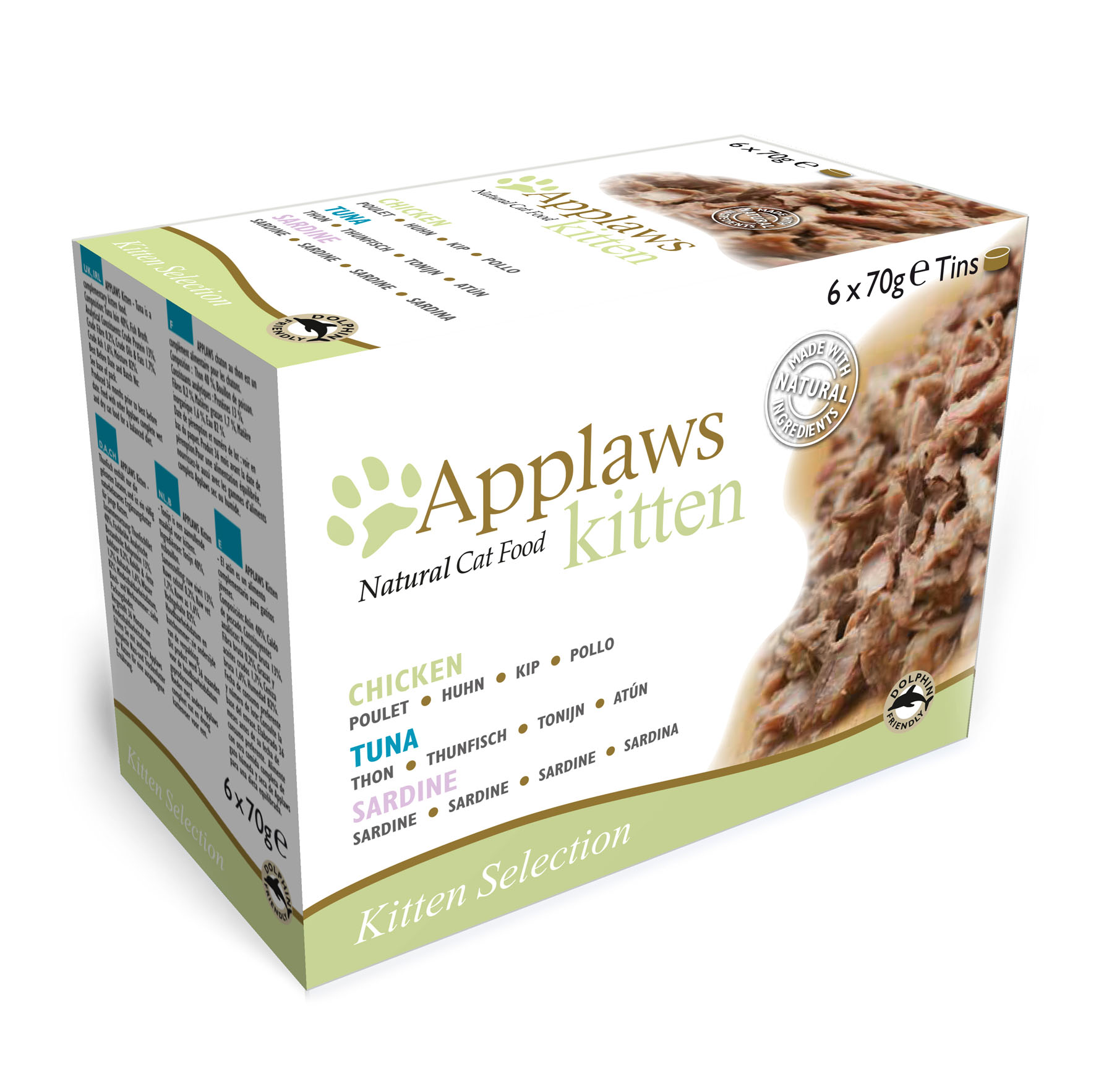 Applaws Multipack Kitten, 6x70g