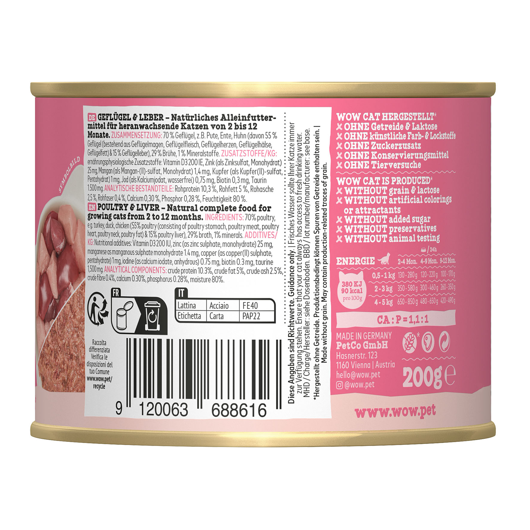 Junior Geflügel & Leber, 200g