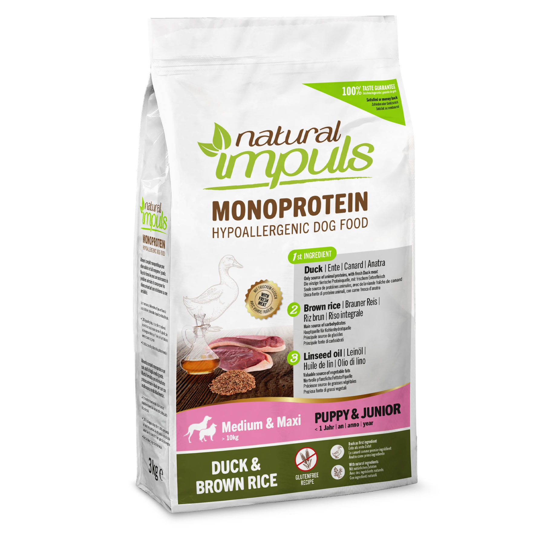 Natural Impuls Puppy Med/Max Anatra