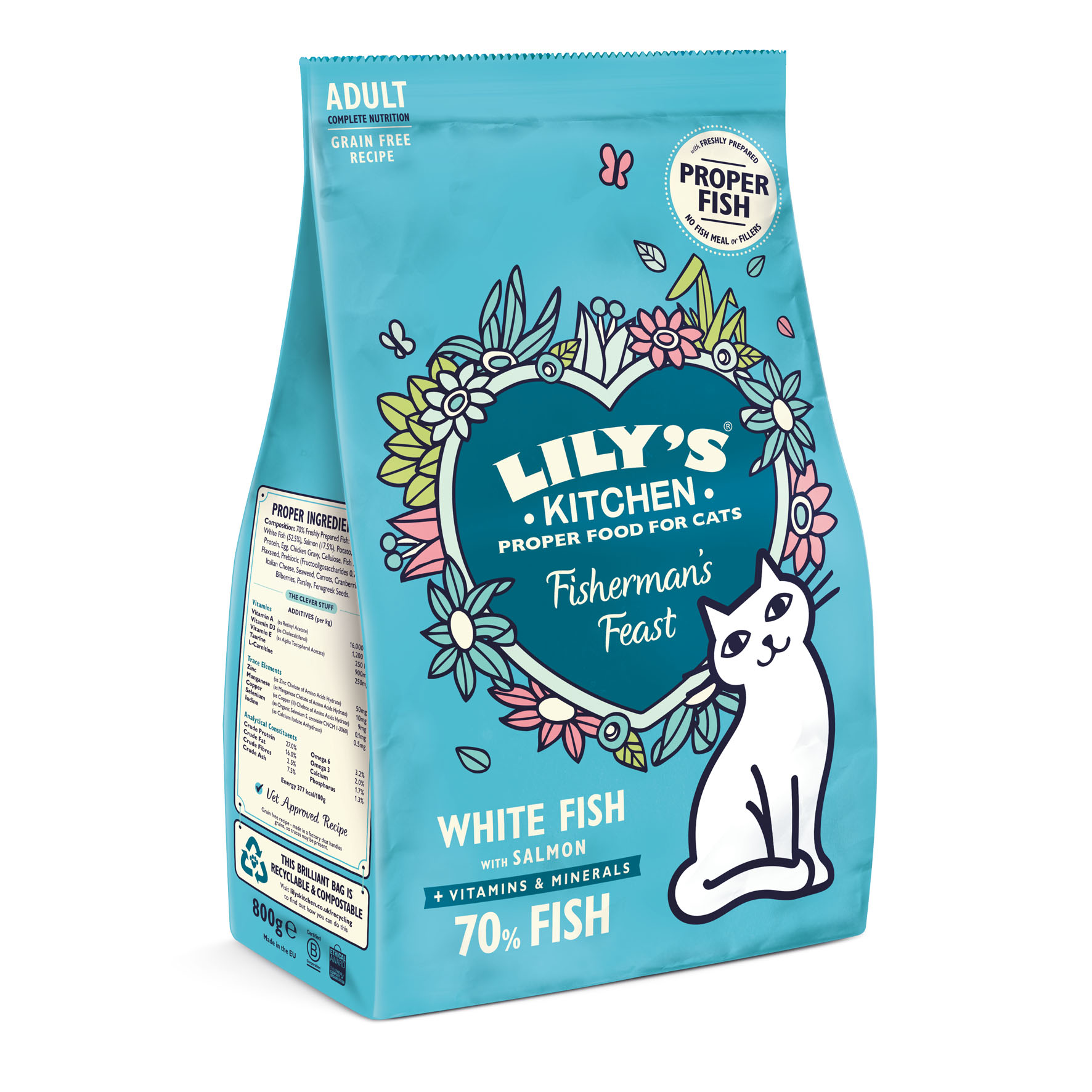 Lily's Kitchen Cat Adult Fisch, 800g Lily's Kitchen Cat Adult Fisch, 800g