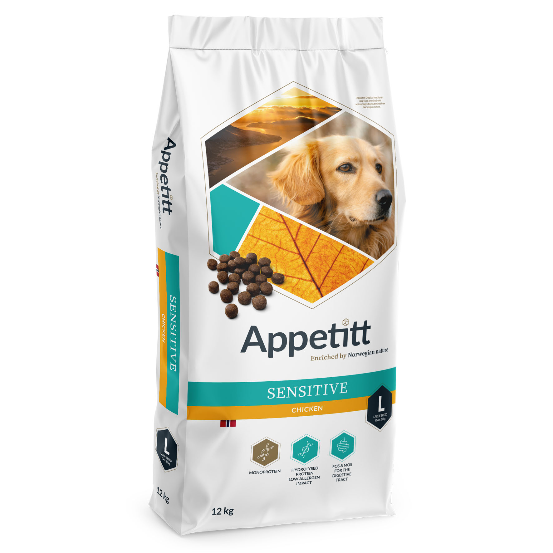 Appetitt Sensitive Chicken Large Breed 12kg