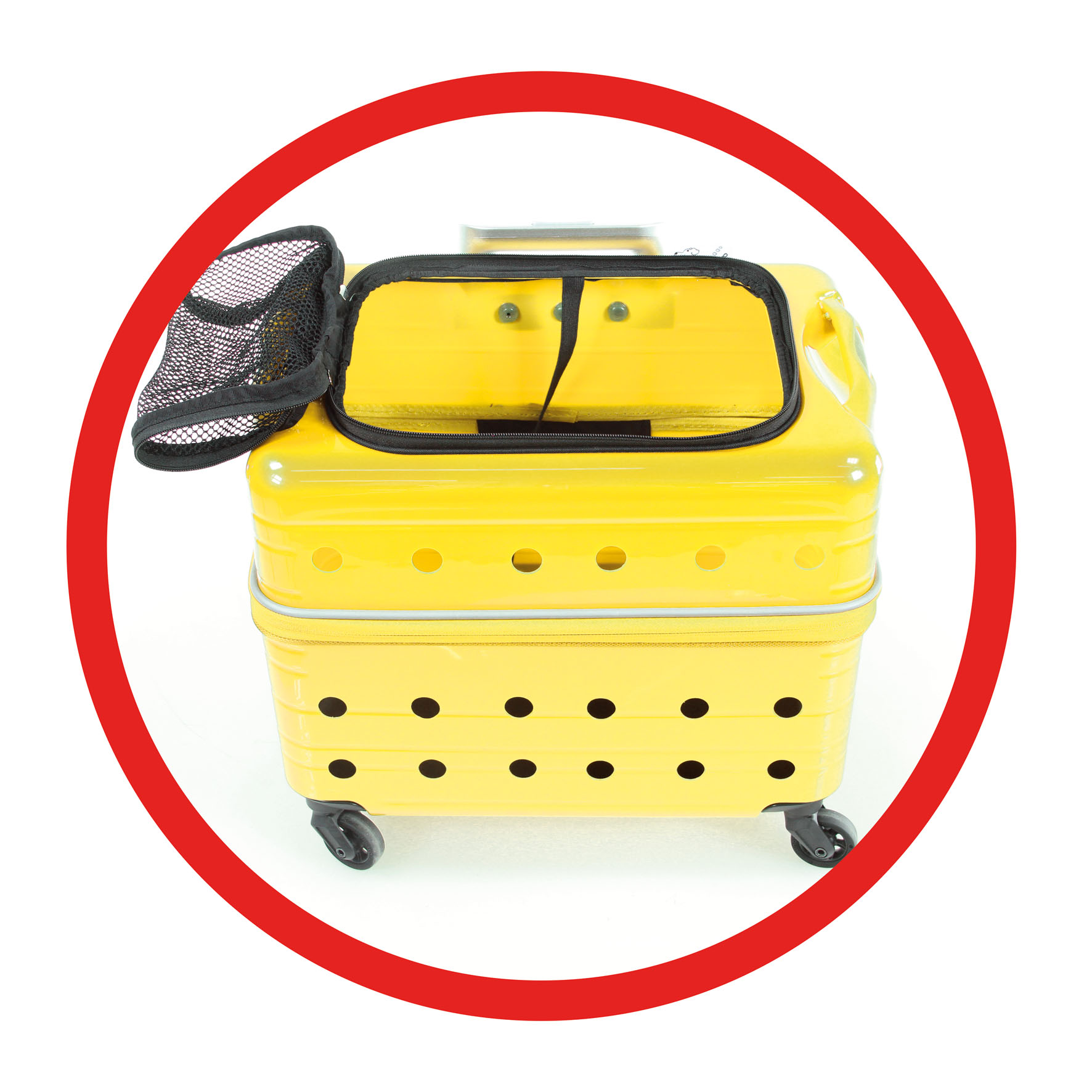 swisspet Transport-Trolley Bellito, gelb