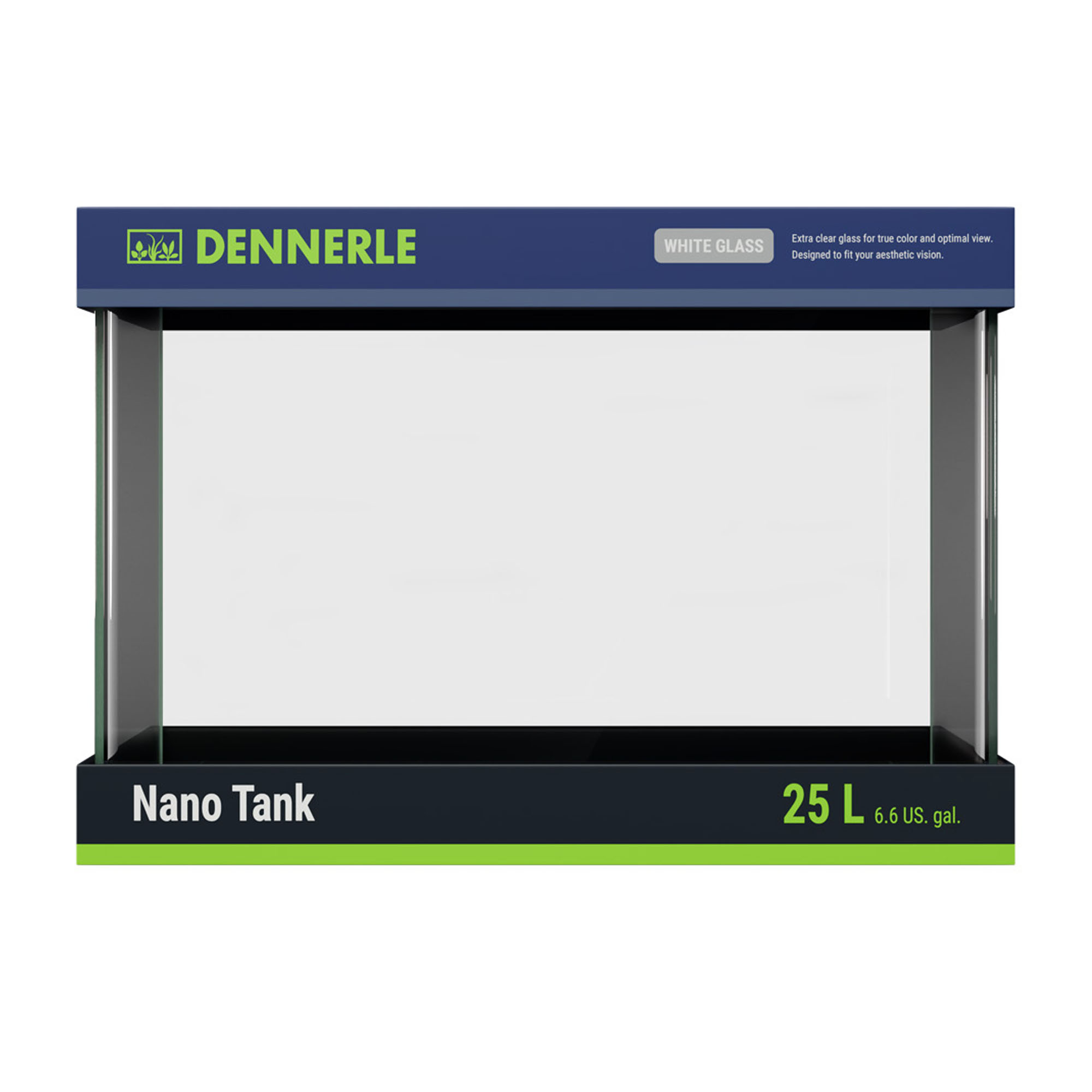 Dennerle Nano Tank White Glass, 25L