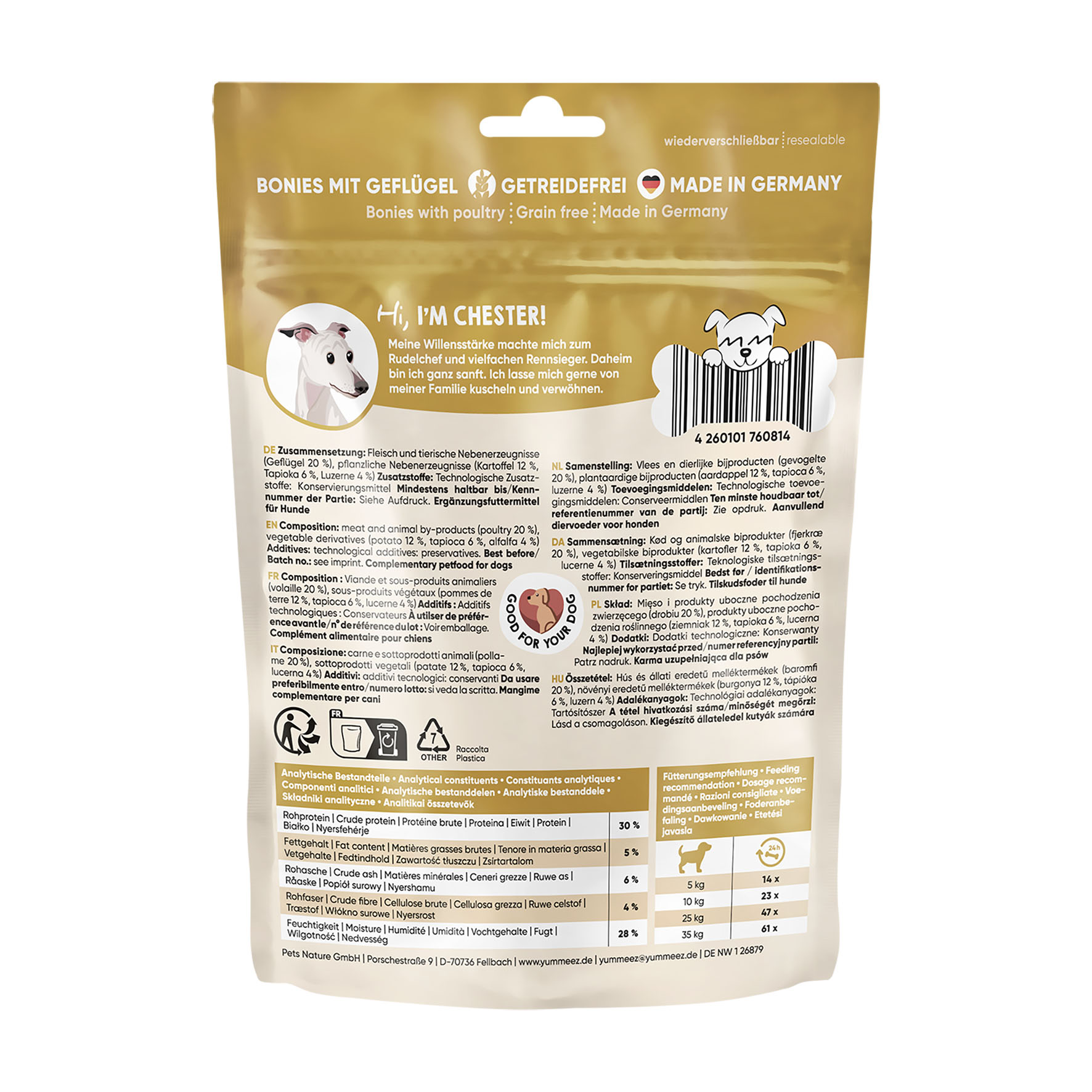 yummeez Geflügel 175g