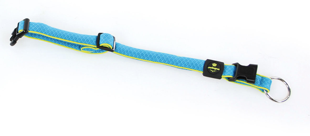 swisspet Active Dog Hunde Halsband, hellblau, L 30mm/40-60cm
