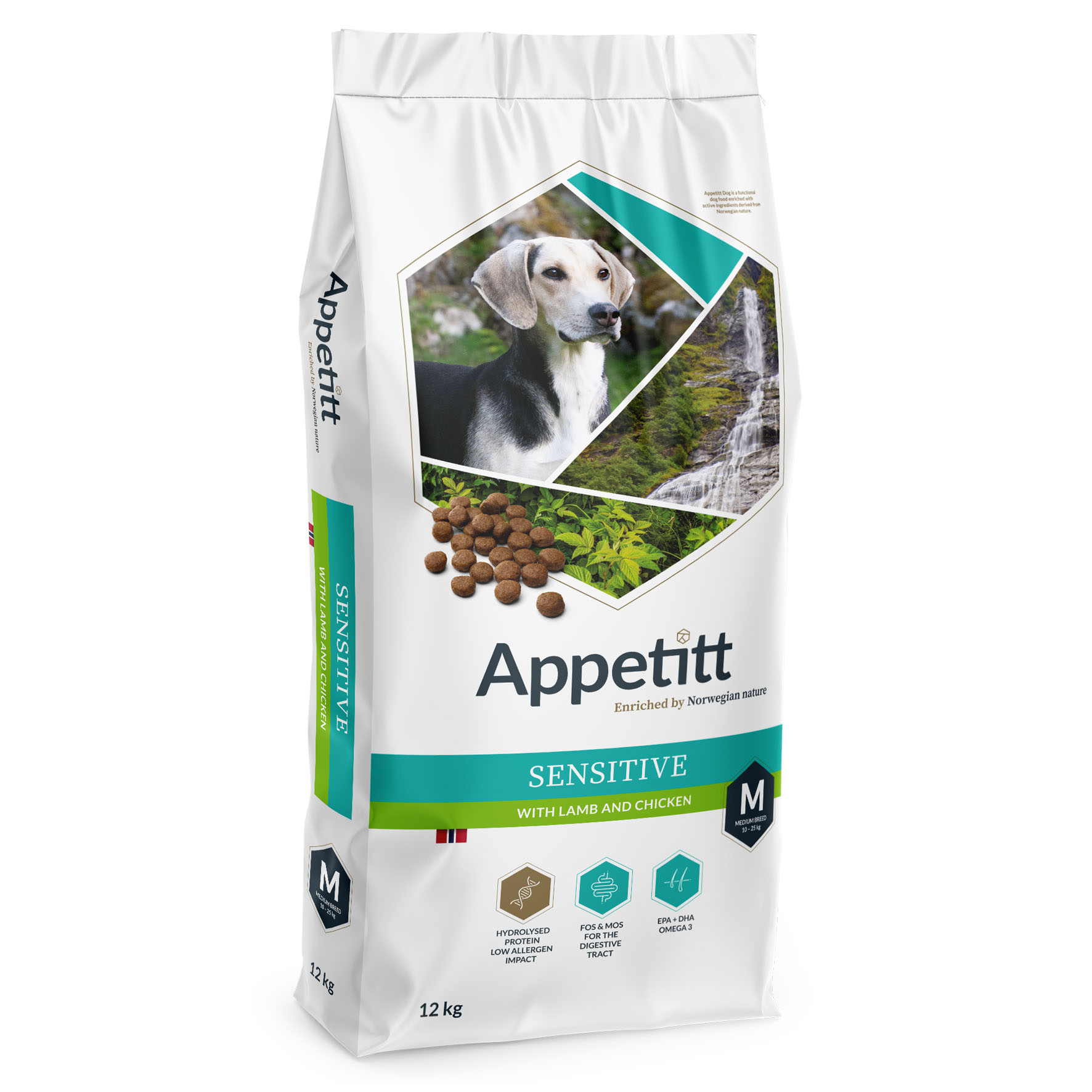 Appetitt Sensitive Medium Lamm & Huhn 12kg