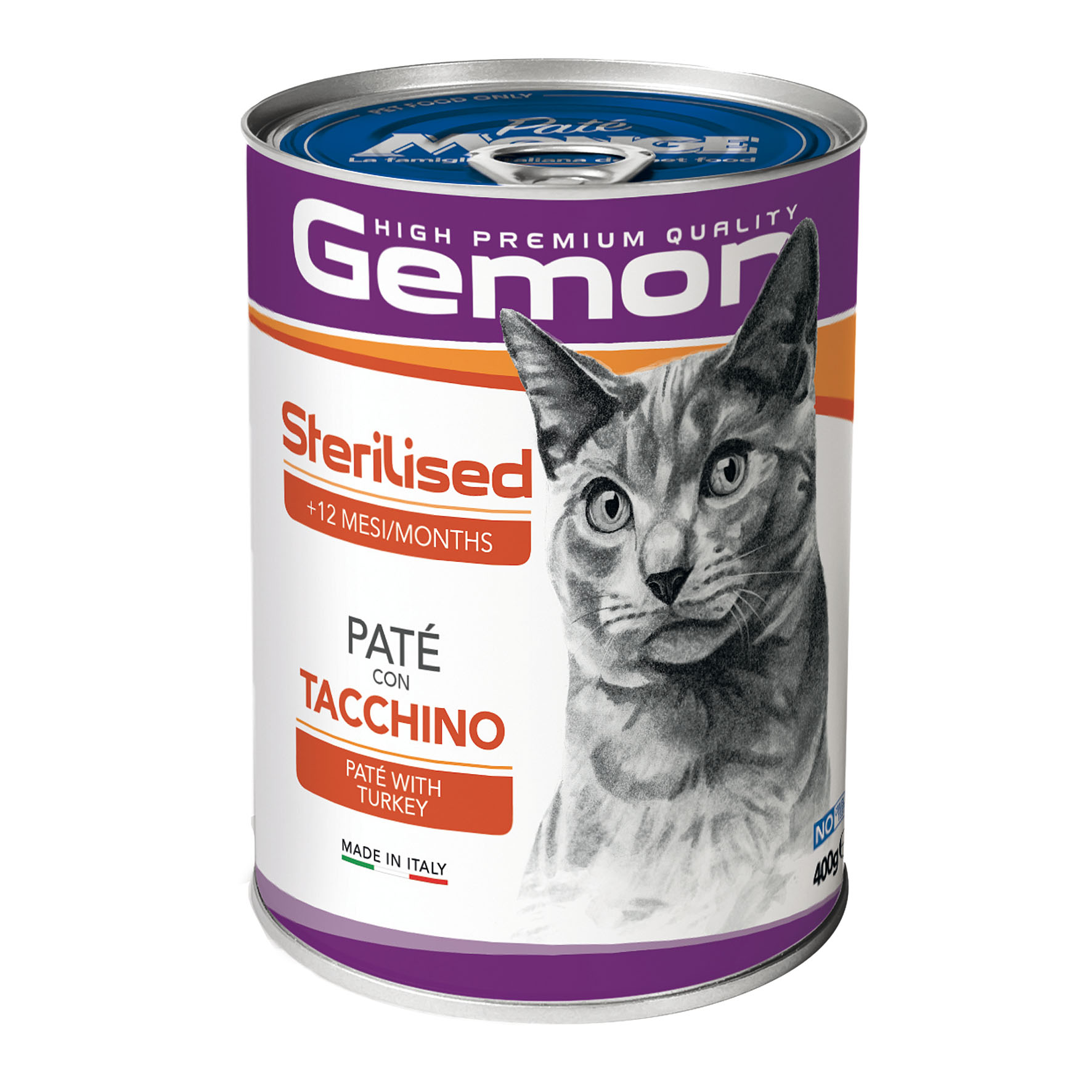 Gemon Cat Dinde stérilisée, 400g