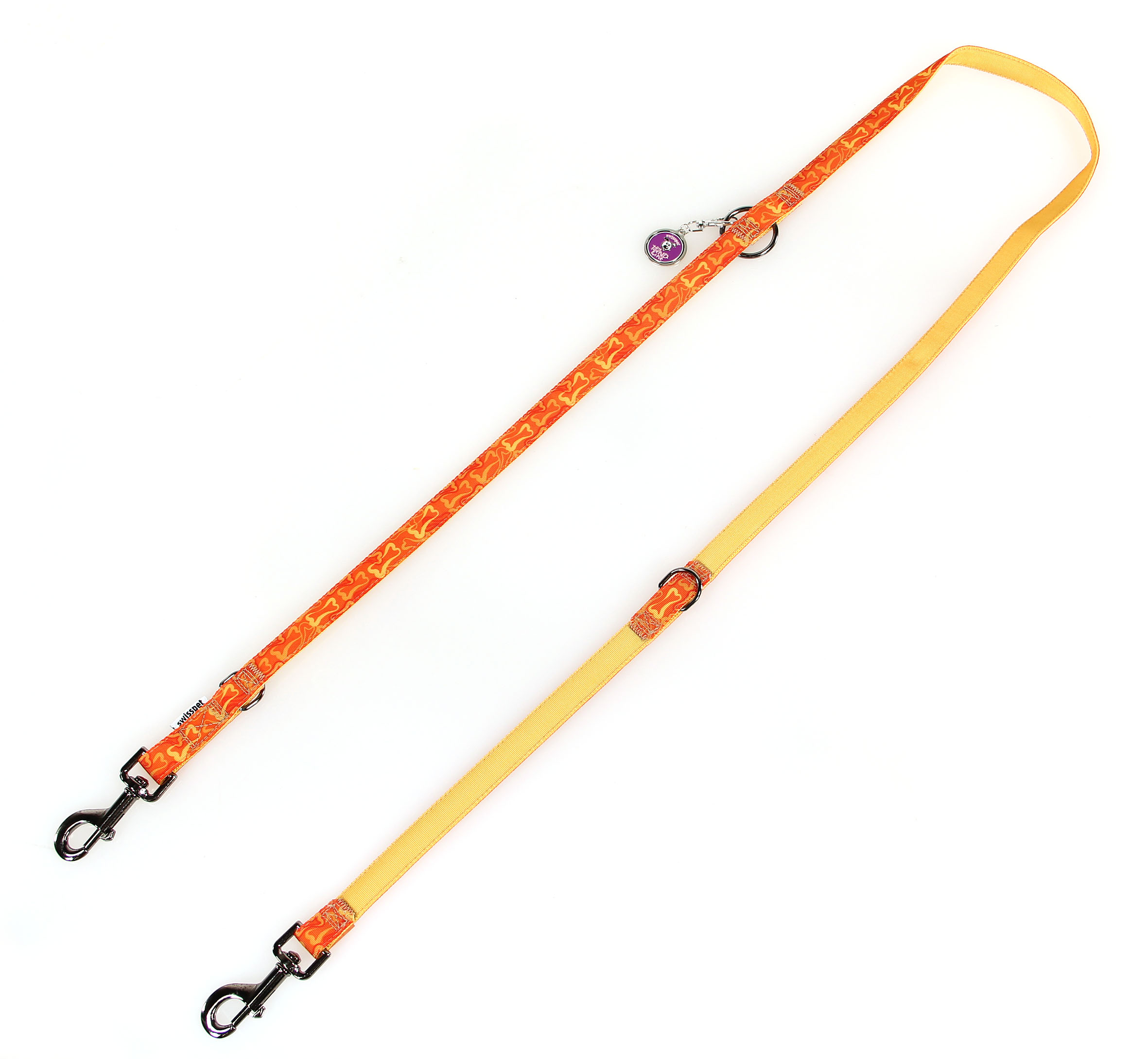 TrendLine laisse Sumo, orange, M: 20mm, 180cm