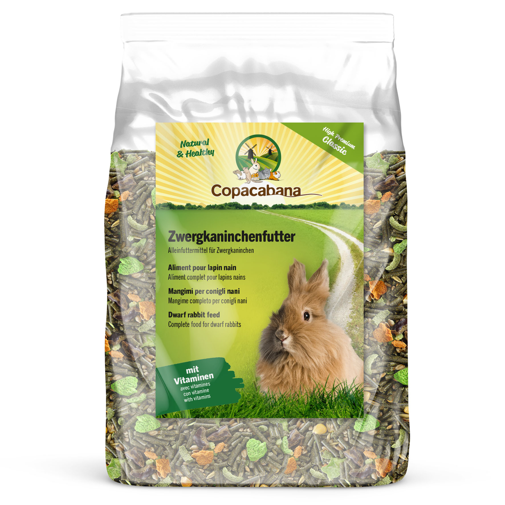 Copacabana aliment pour lapin nain classique 5kg