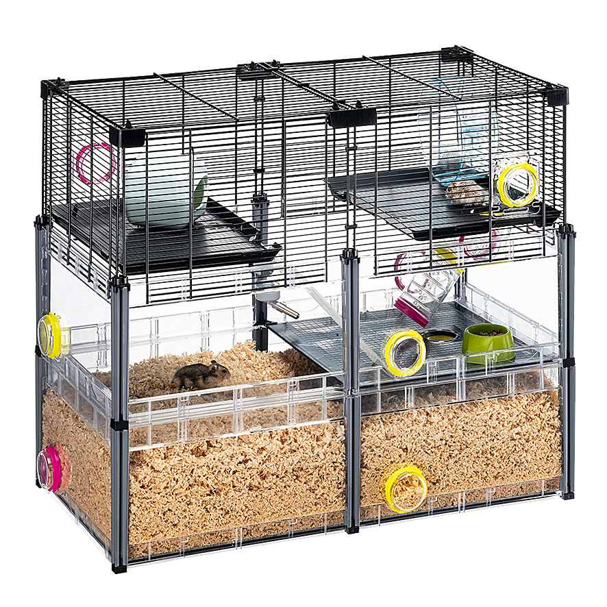 Ferplast Cage pour rongeurs Multipla Hamster Crystal