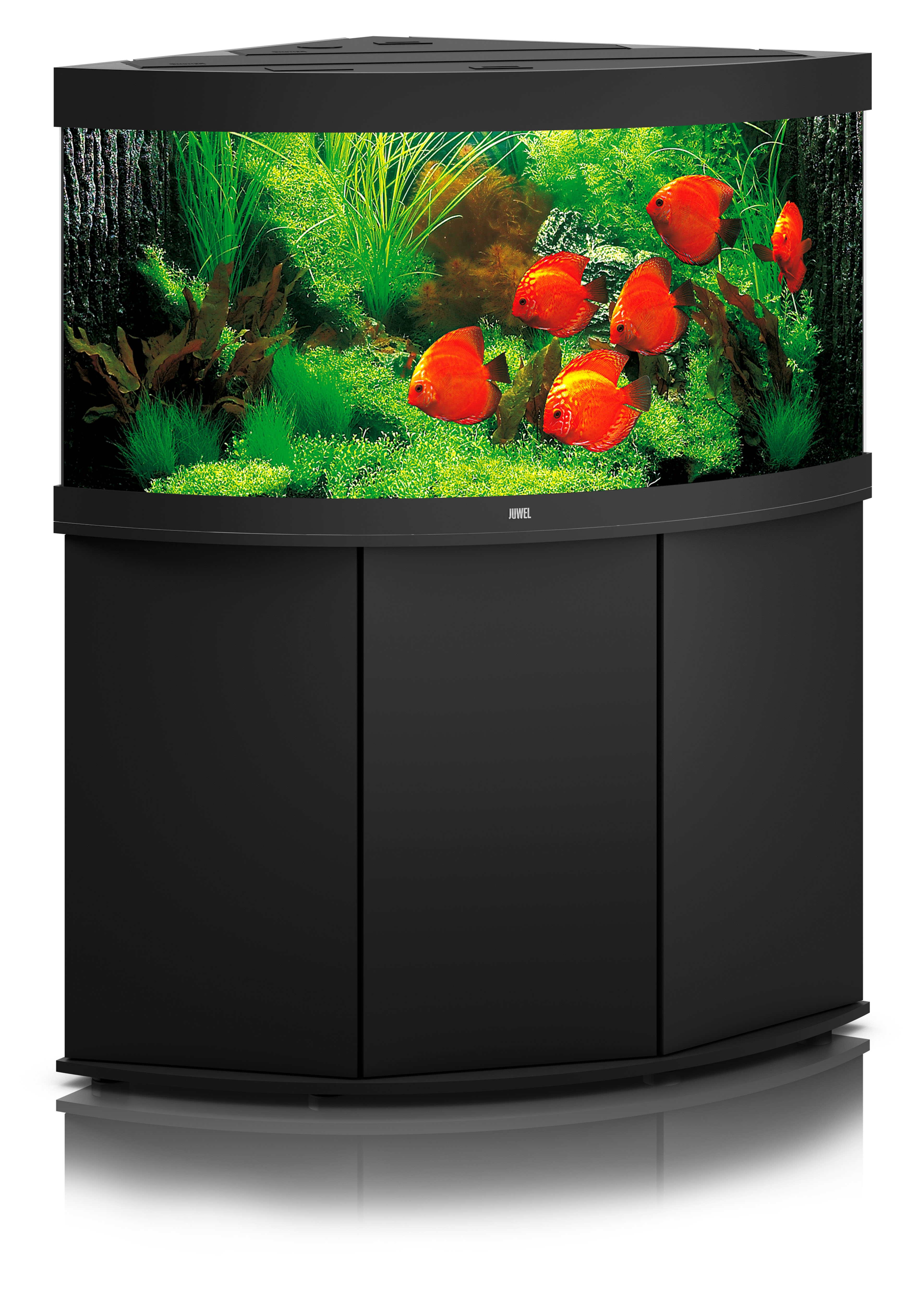 Juwel Aquarium Trigon 350 Kombination, schwarz