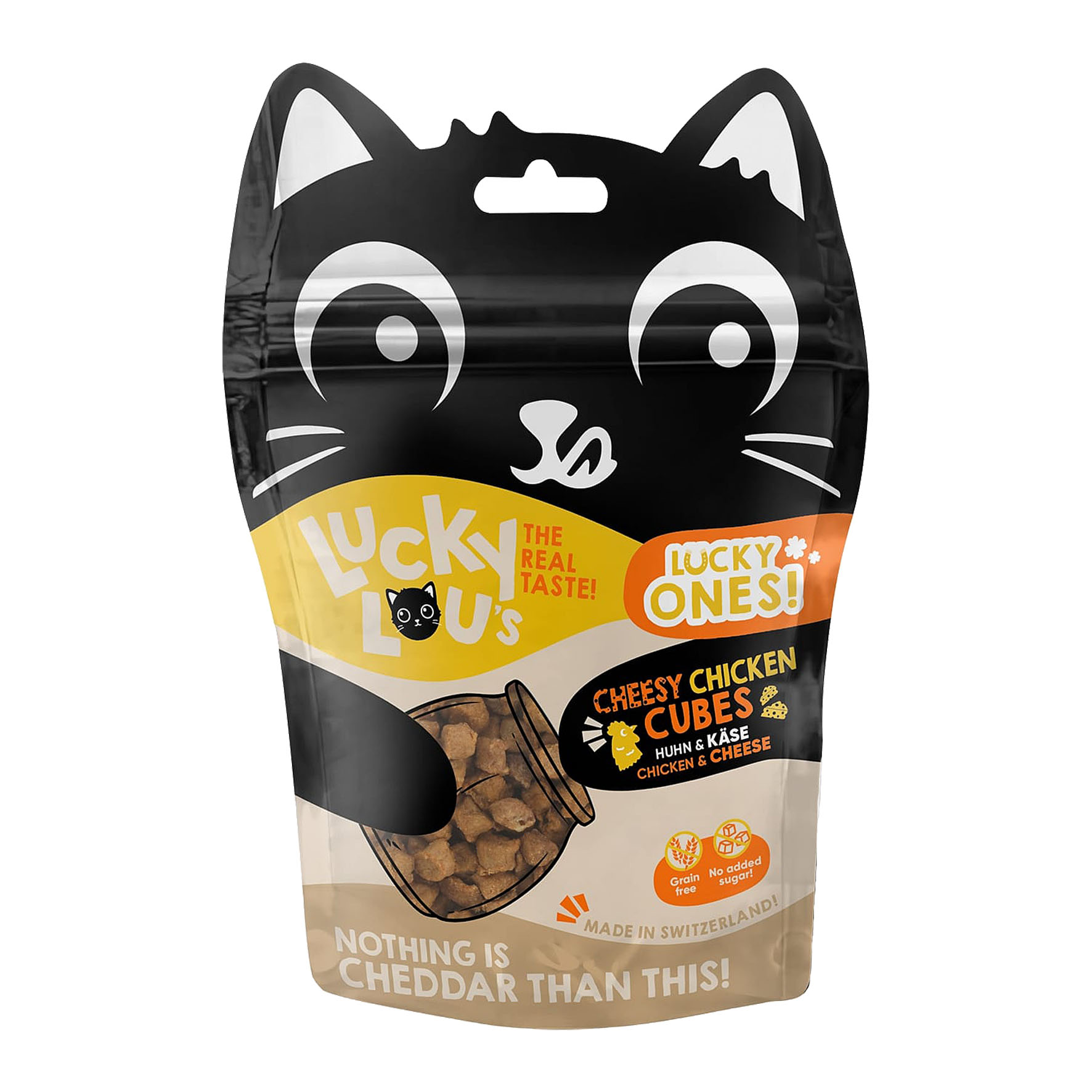 Lucky Lou Ones Cubes fromage et poulet, 80g