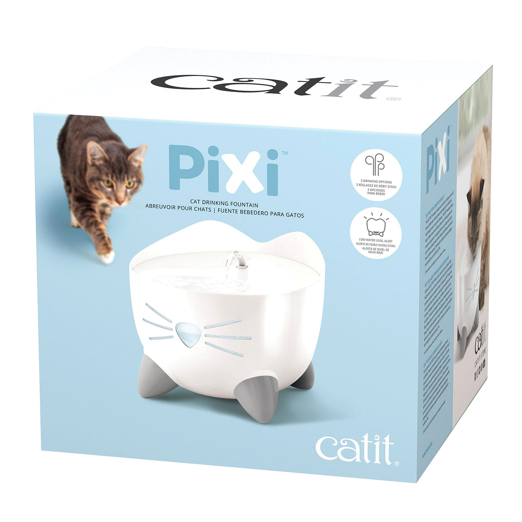 Pixi fontaine à eau, 2.5L, blanc, sans WiFi