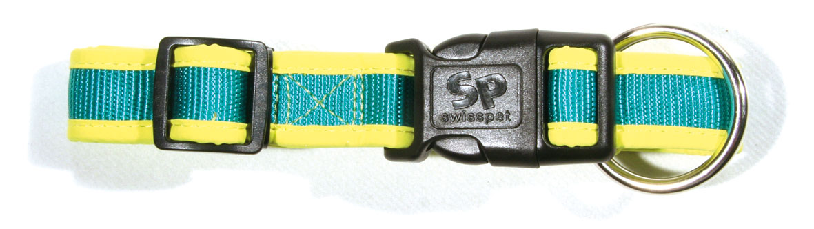 SportLine Reflecto Hundehalsband und Hundeleine, 20mm/35-55cm