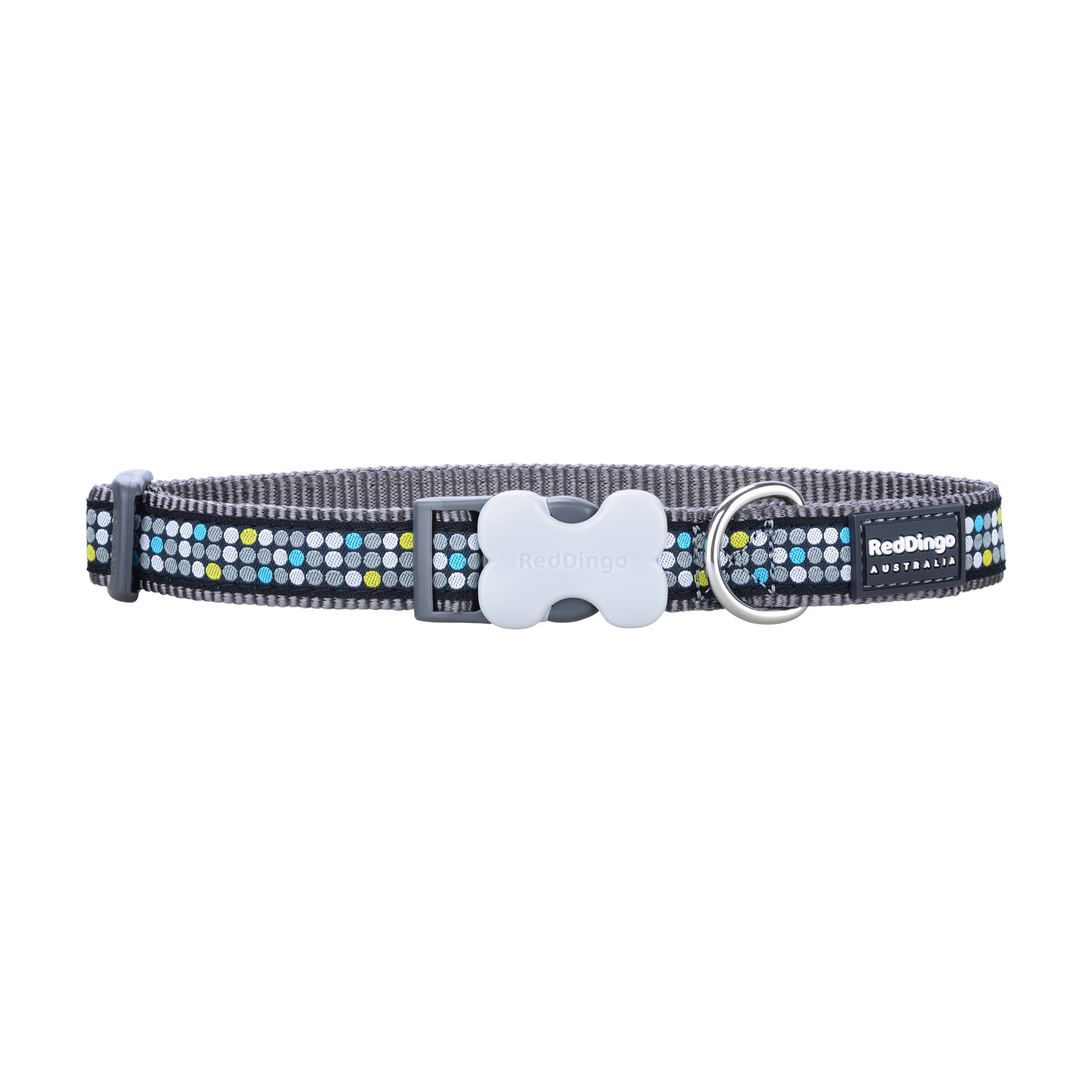 RedDingo Collier pour chien cool Gris L