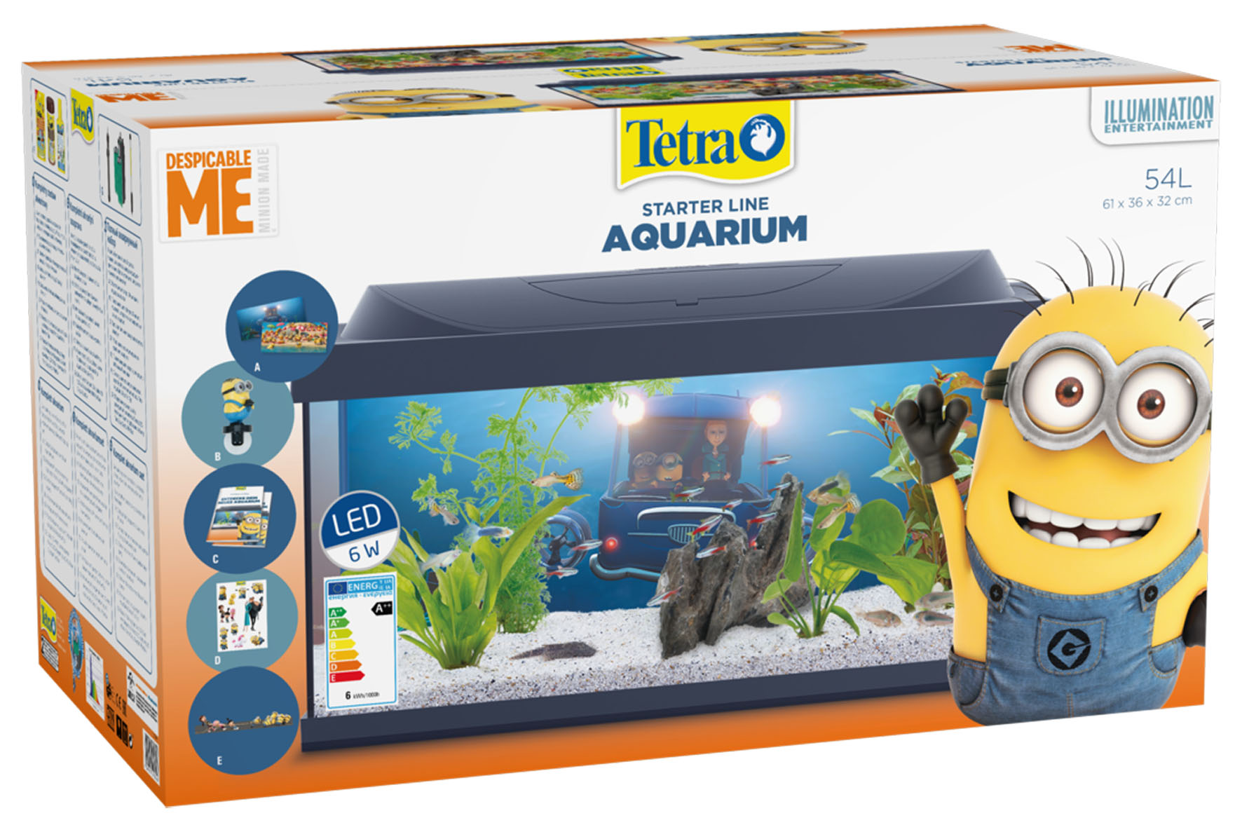 Tetra Minion Aquarium, 54l