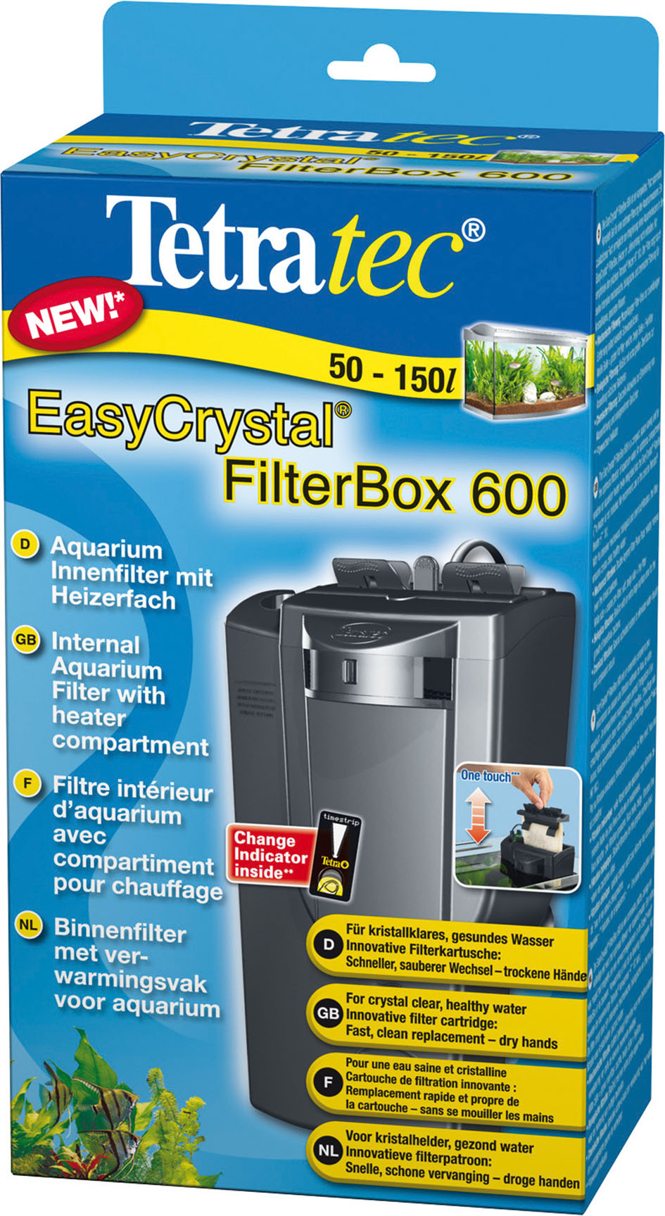 Tetra EasyCrystal Filtres 250,300&600 / Accessoires