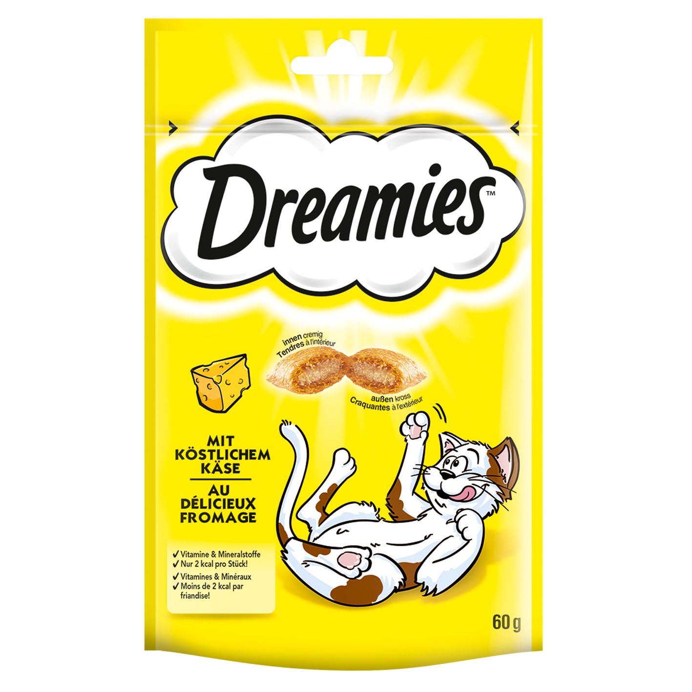 Dreamies mit Käse