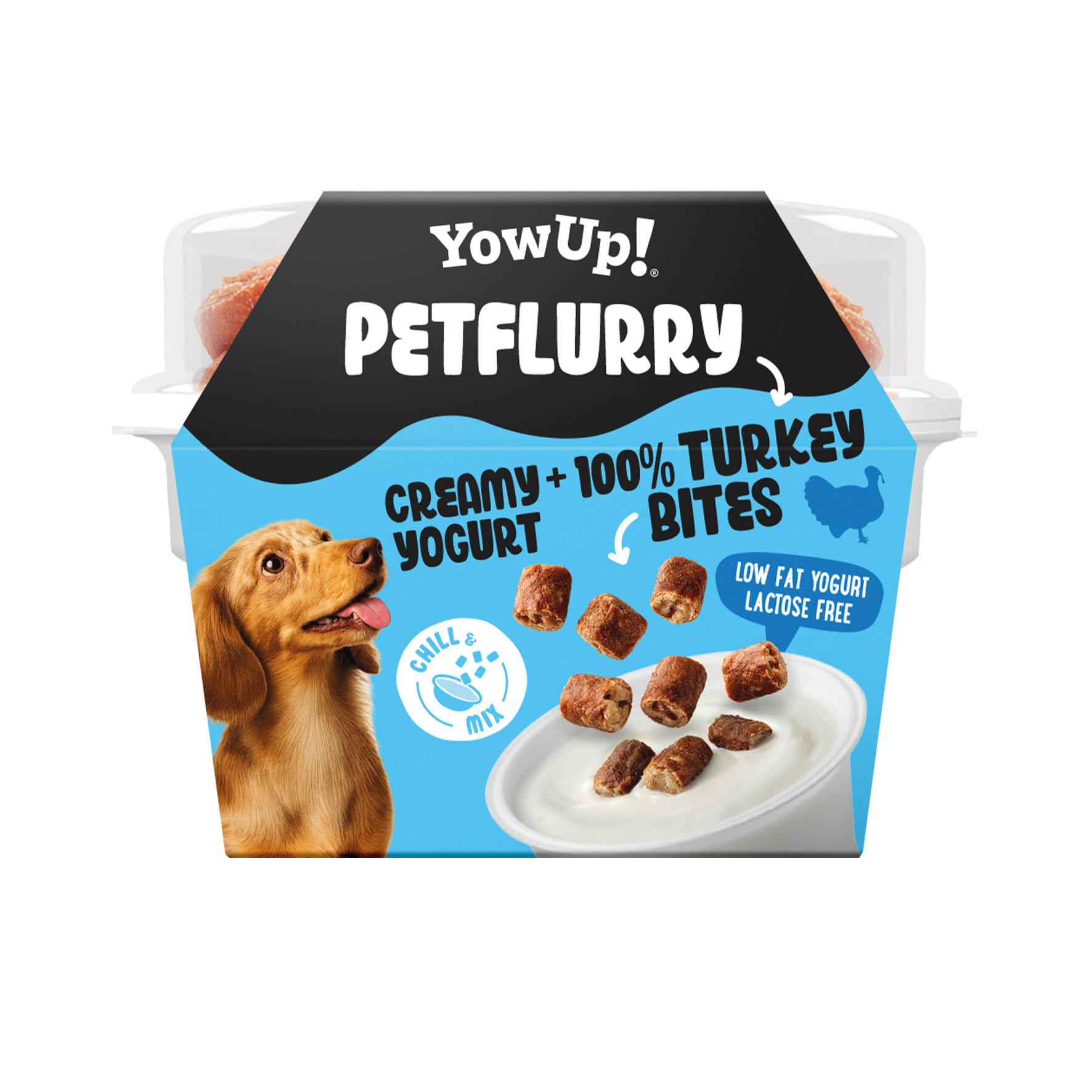 YowUp! Petflurry Dog à la dinde, 130 g