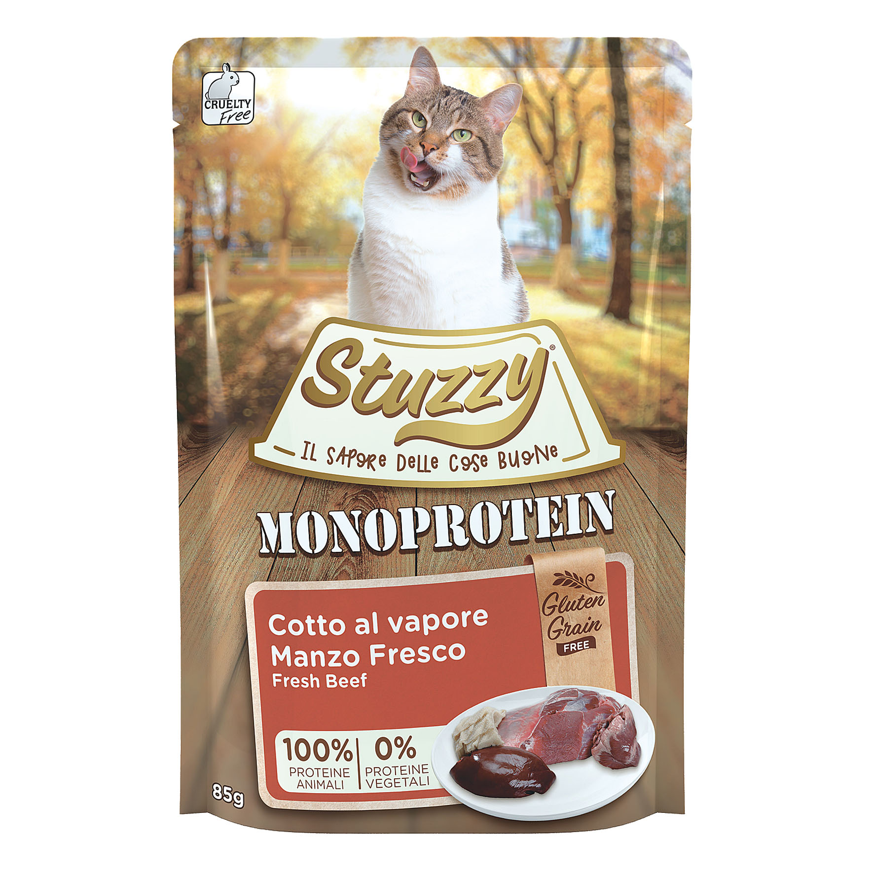 Adult boeuf frais, Monoprotéine 85g