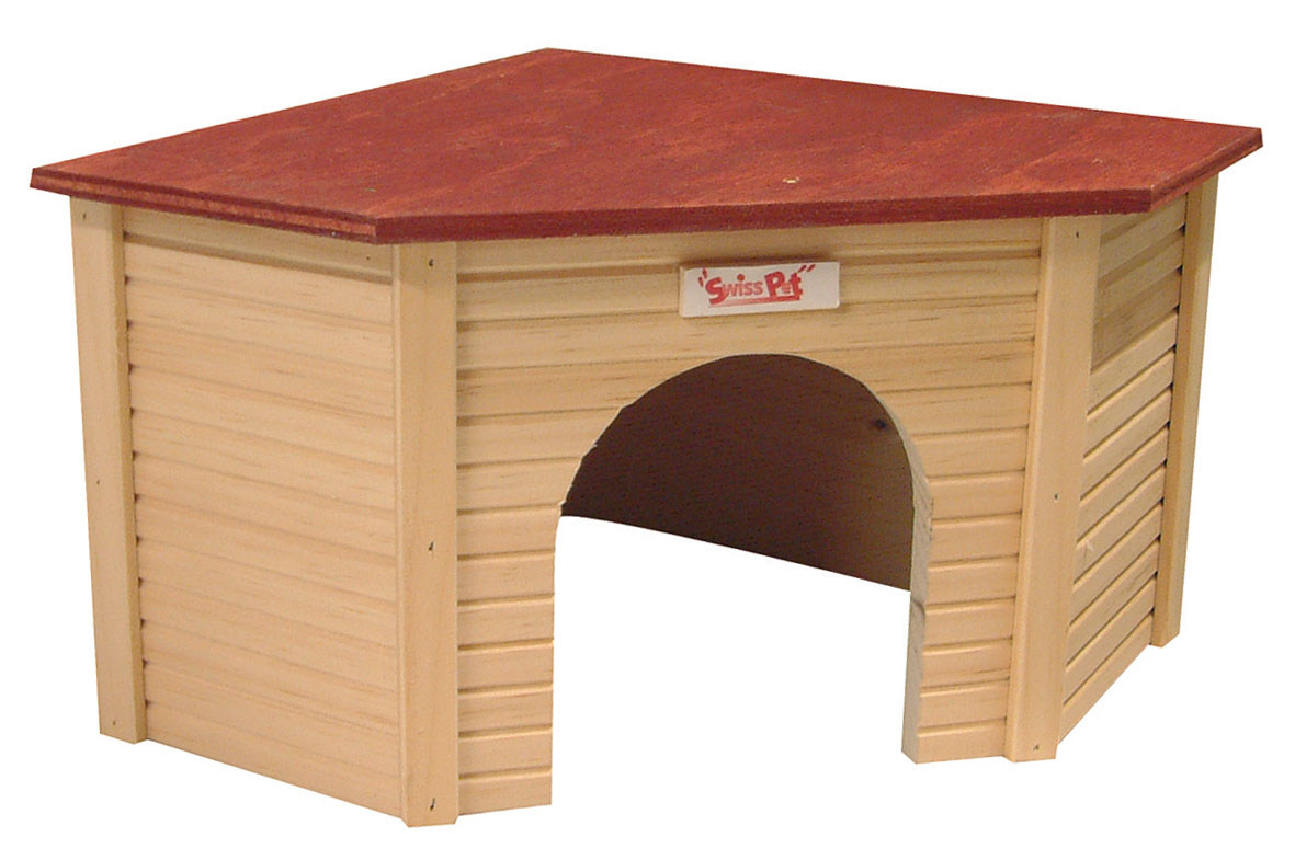 swisspet Casa angolare per criceti, 17x17x15.5cm