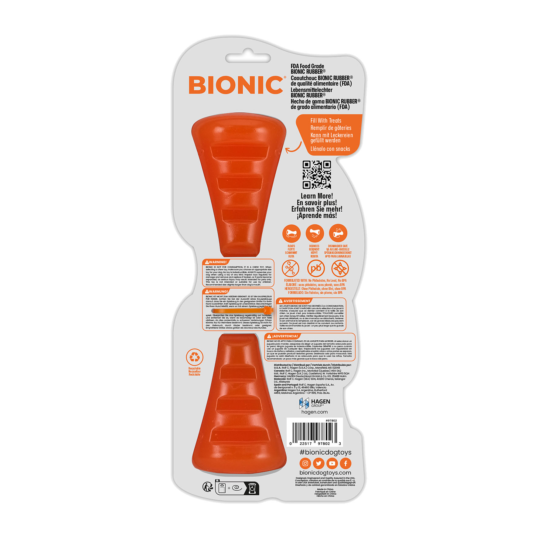 Bionic Urban Stick M, 12x5x29cm