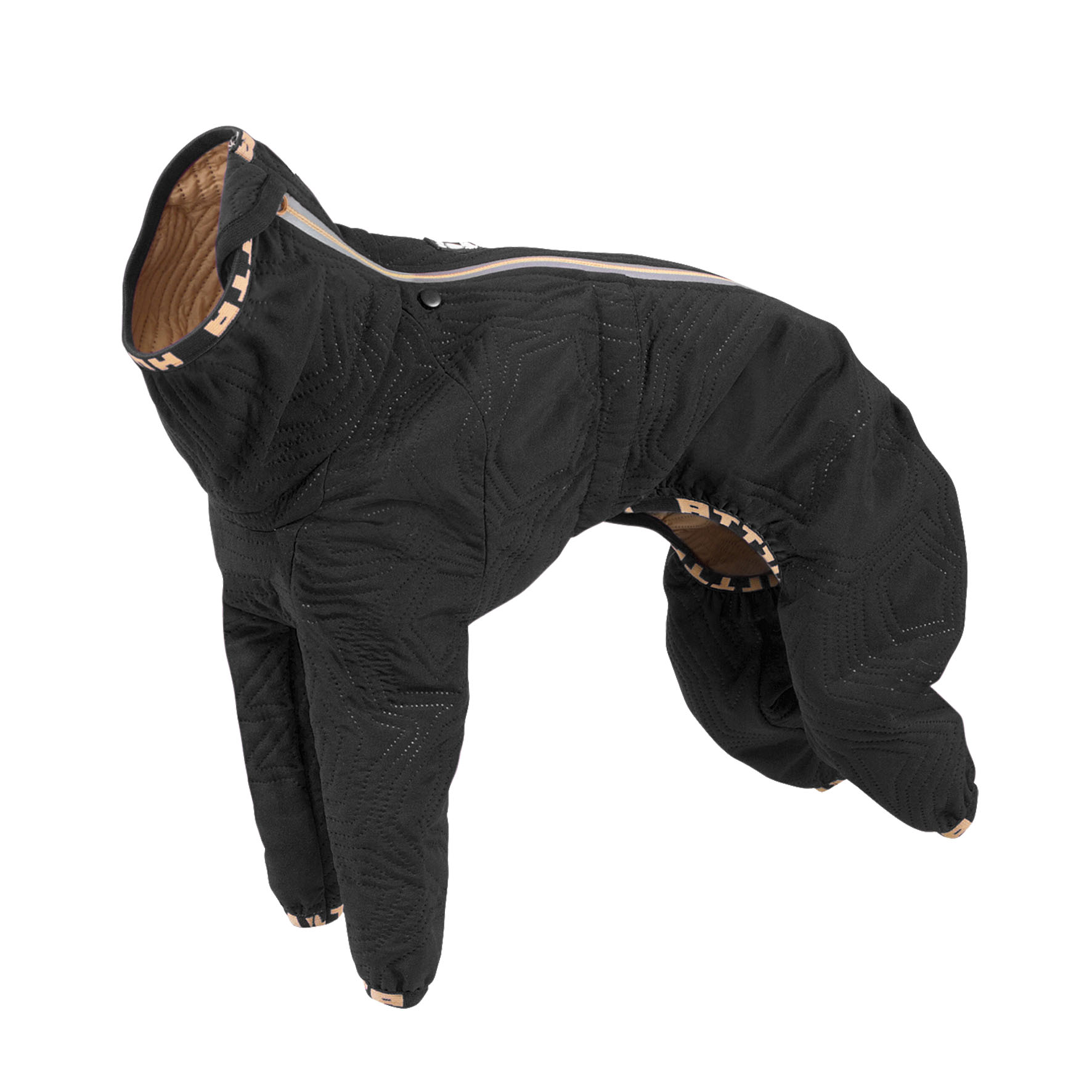 Hurtta Casual Quilted Overall, raven Gr. 65L