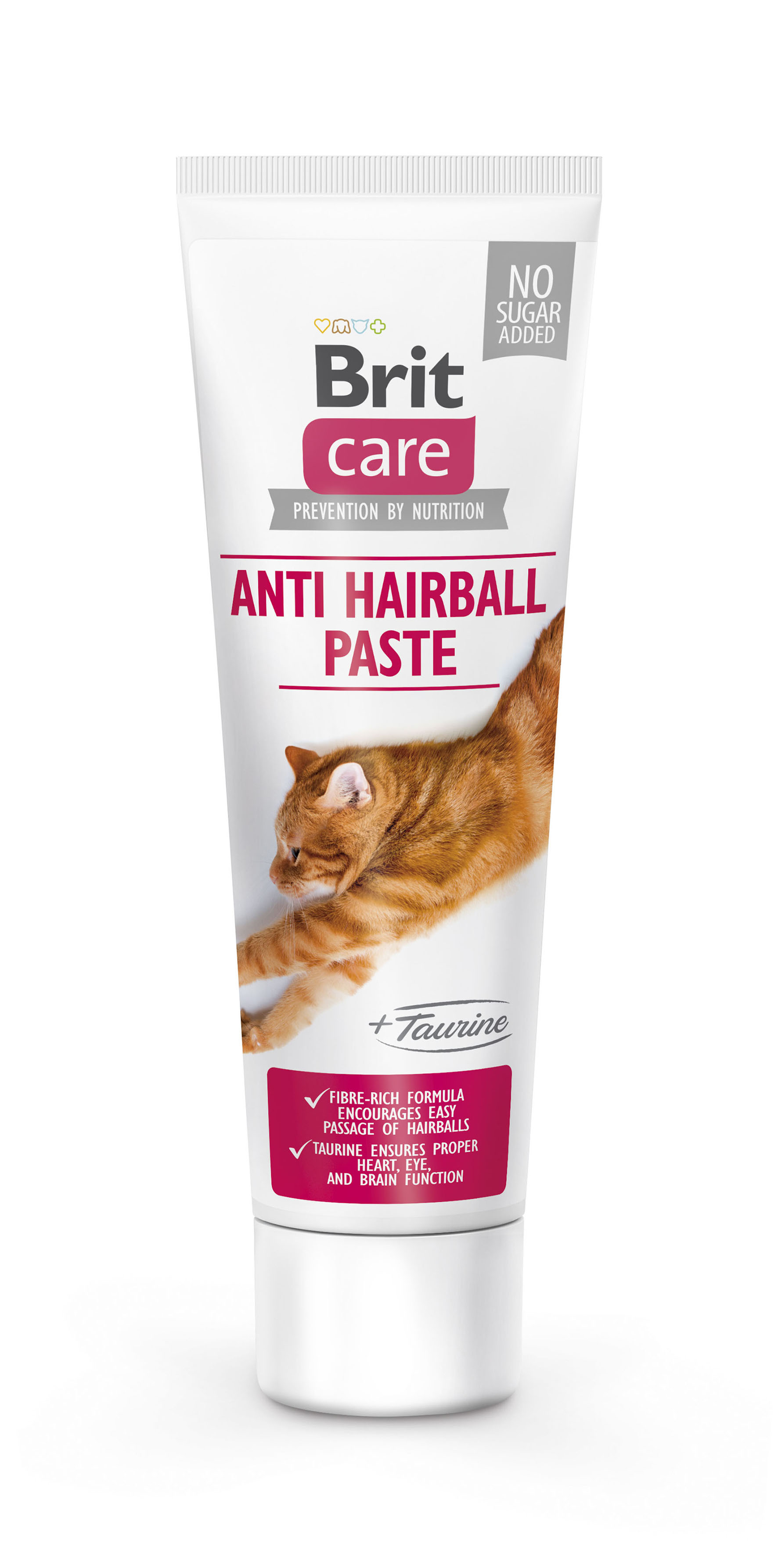 Pâte anti-boules de poils Brit Care Cat à la taurine, 100 g