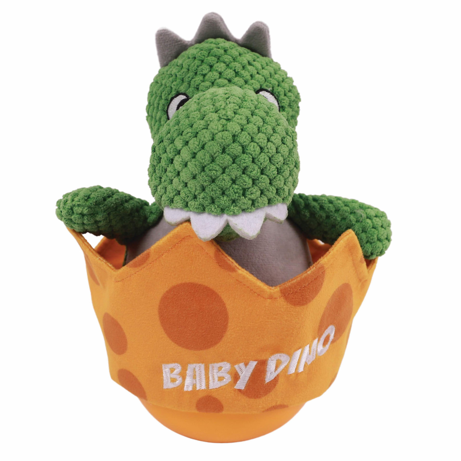 M-Pets Hundespielzeug Dino, orange 27 x 17,5 x 12 cm