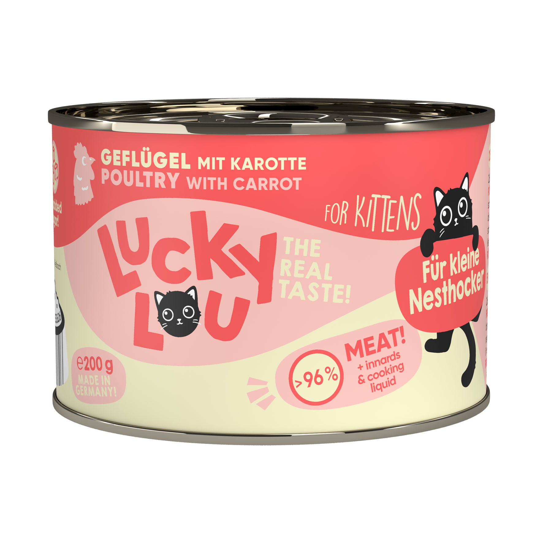 Lucky Lou Kitten volaille 200g