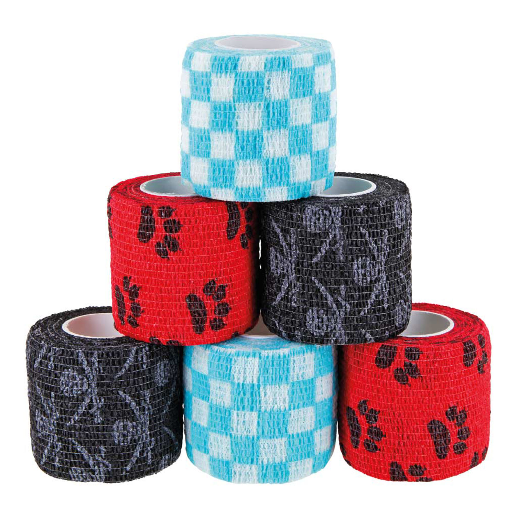 Paws & Patch Pansements auto-adhésifs PIRATEN BOX Lot de 6 5 x 5 cm