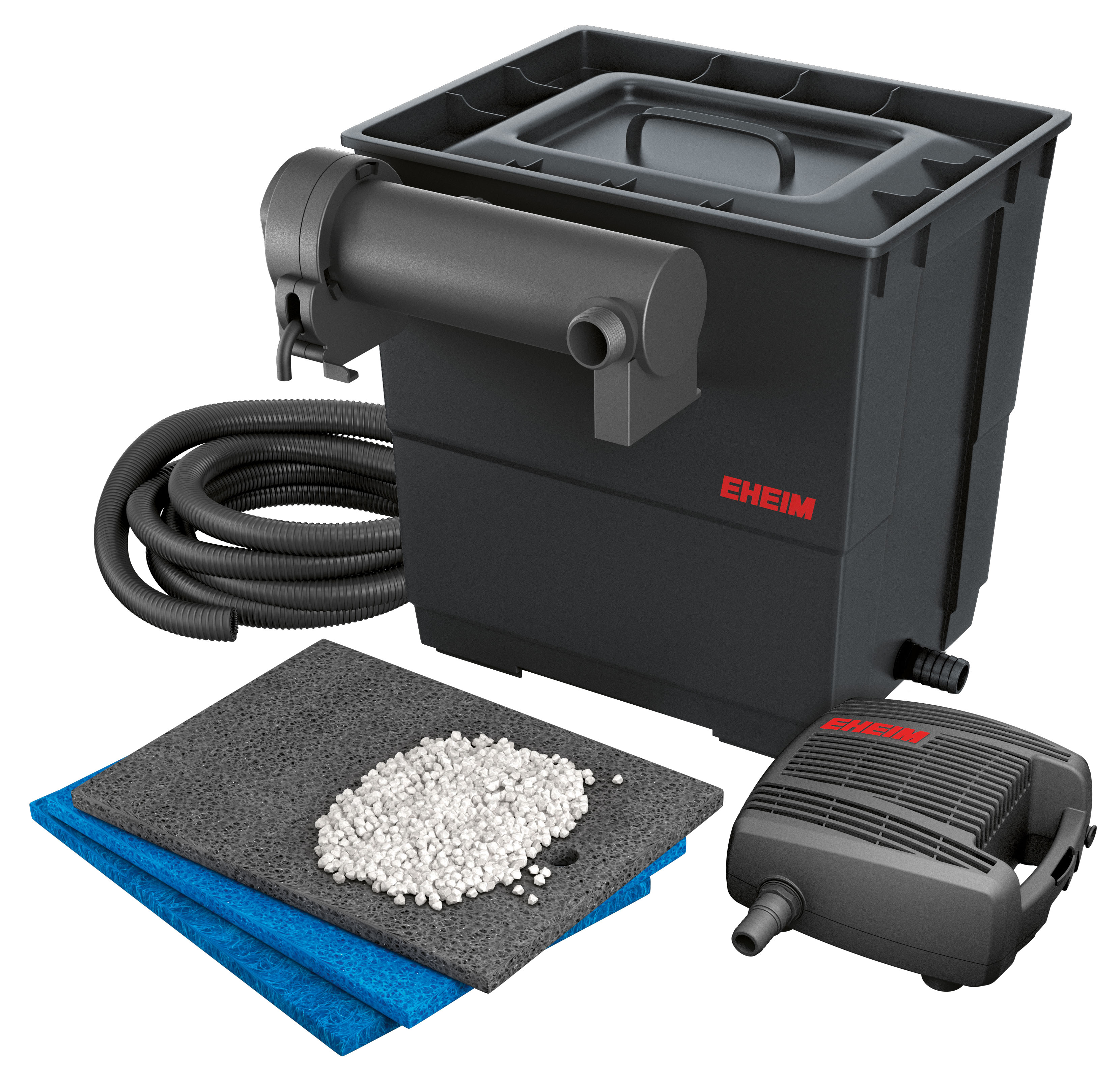 LOOP Komplett-Set mit Durchlauffilter/Ersatzteile 2300L/h