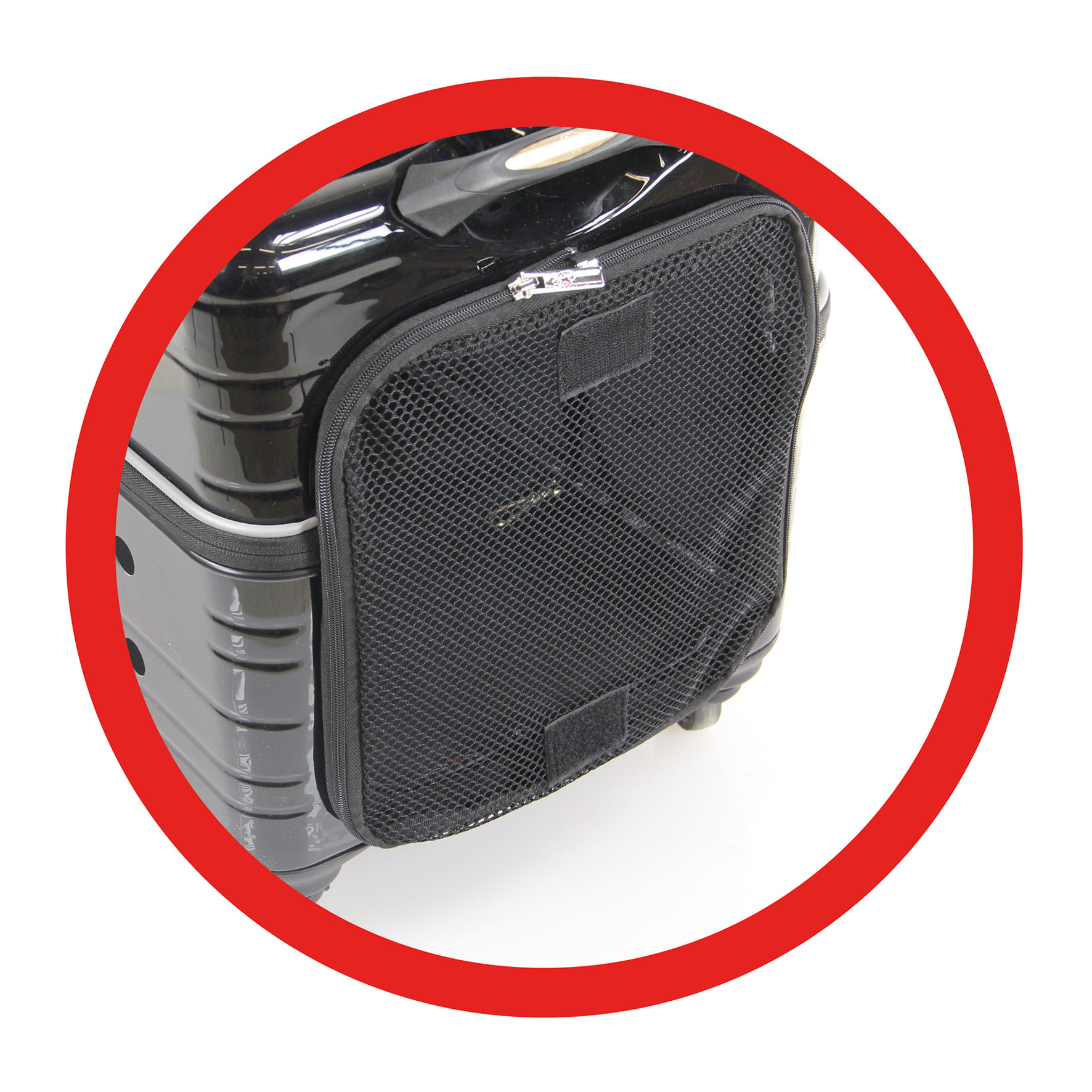 swisspet Transport-Trolley Bellito, schwarz