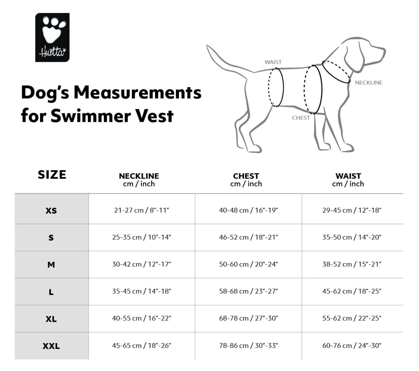 Hurtta Swimmer Vest XS