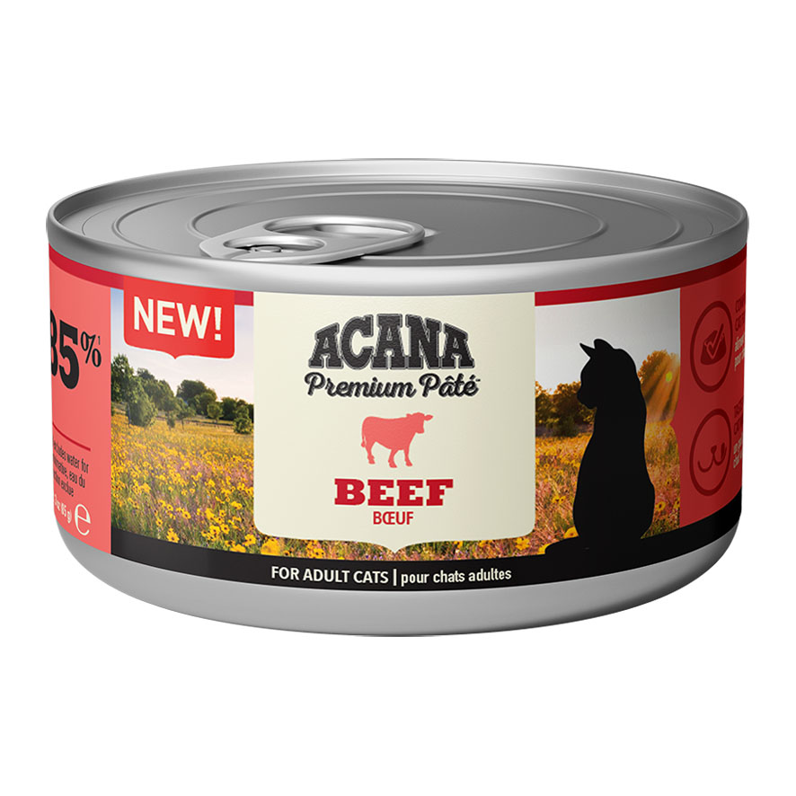 Acana Wet Cat - Paté di Manzo in Lattina 85g