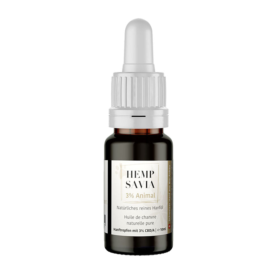 Hempsavia Pure CBD Öl 3%, 10ml