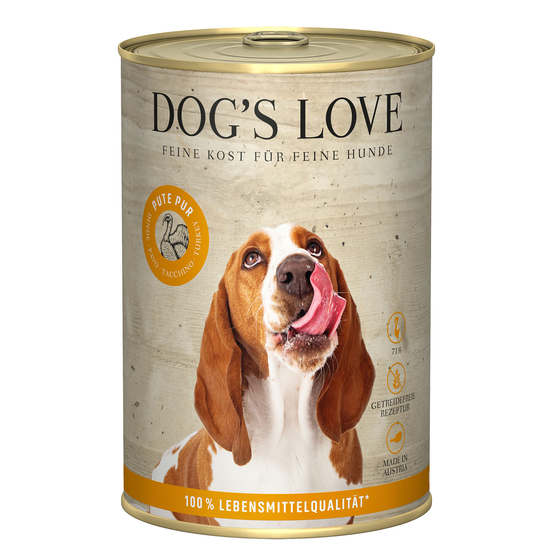 Dog‘s Love B.A.R.F. Truthahn Pure, 400g
