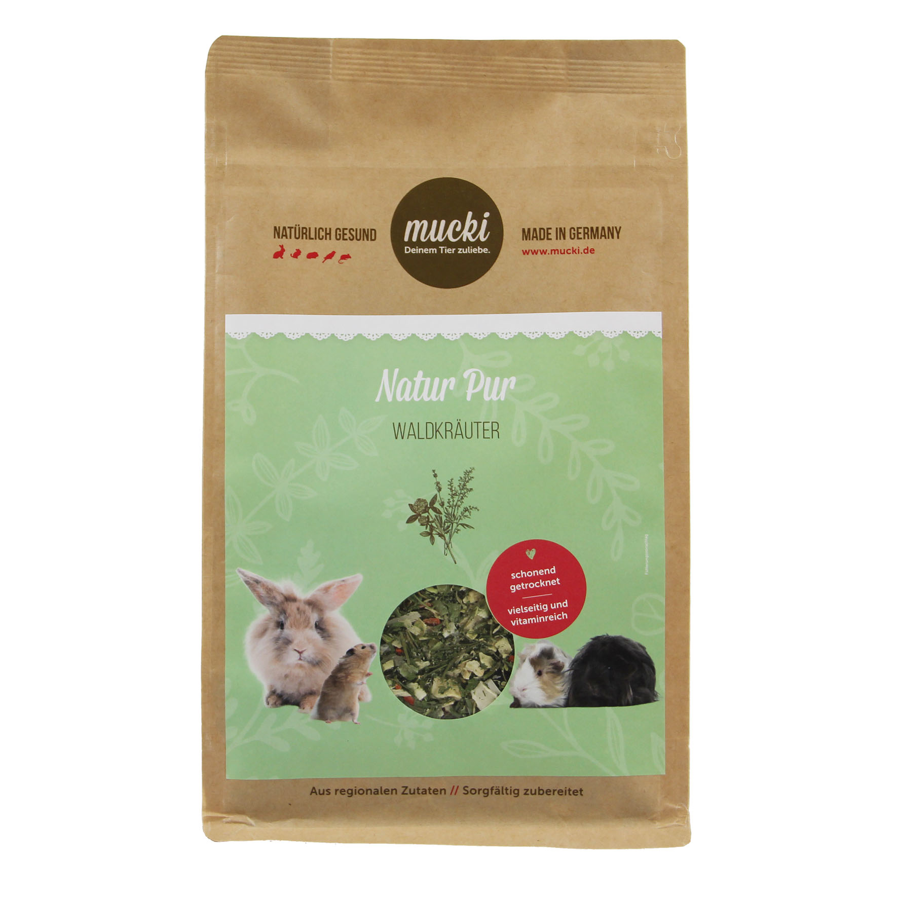 Mucki Natur Pur Waldkräuter, 300g