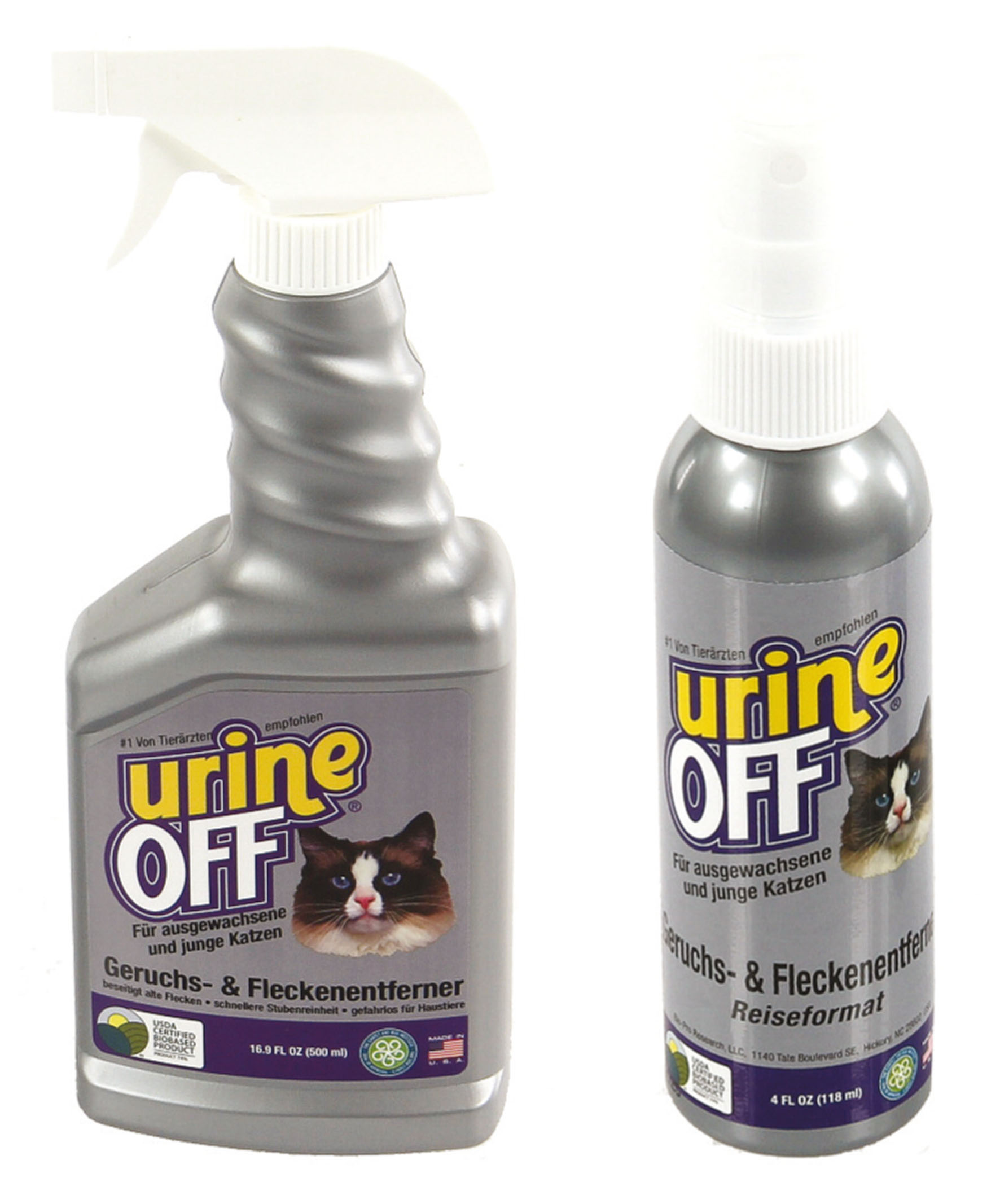 Urine OFF cat, Geruchs- und Fleckenentferner