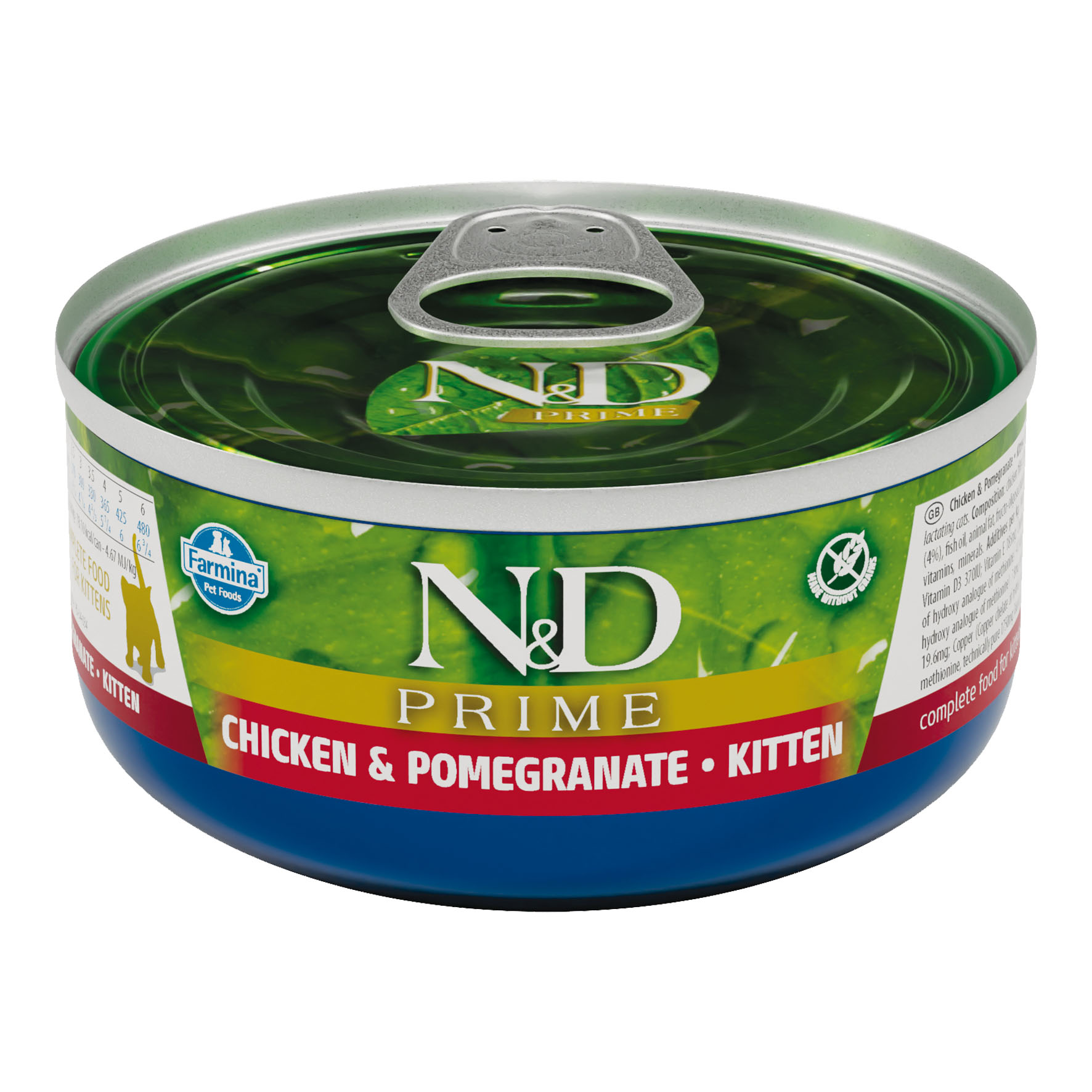 Farmina Cat N&D Prime Poulet & Grenade Kitten nourriture humide, 70g